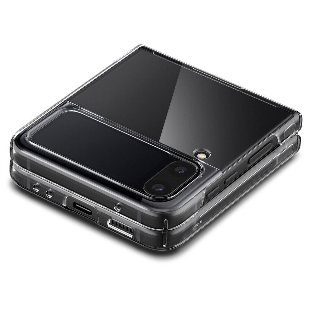 Spigen Backcover »Spigen AirSkin for galaxy Z Flip 4 crystal clear«, GALAXY Z FLIP 4