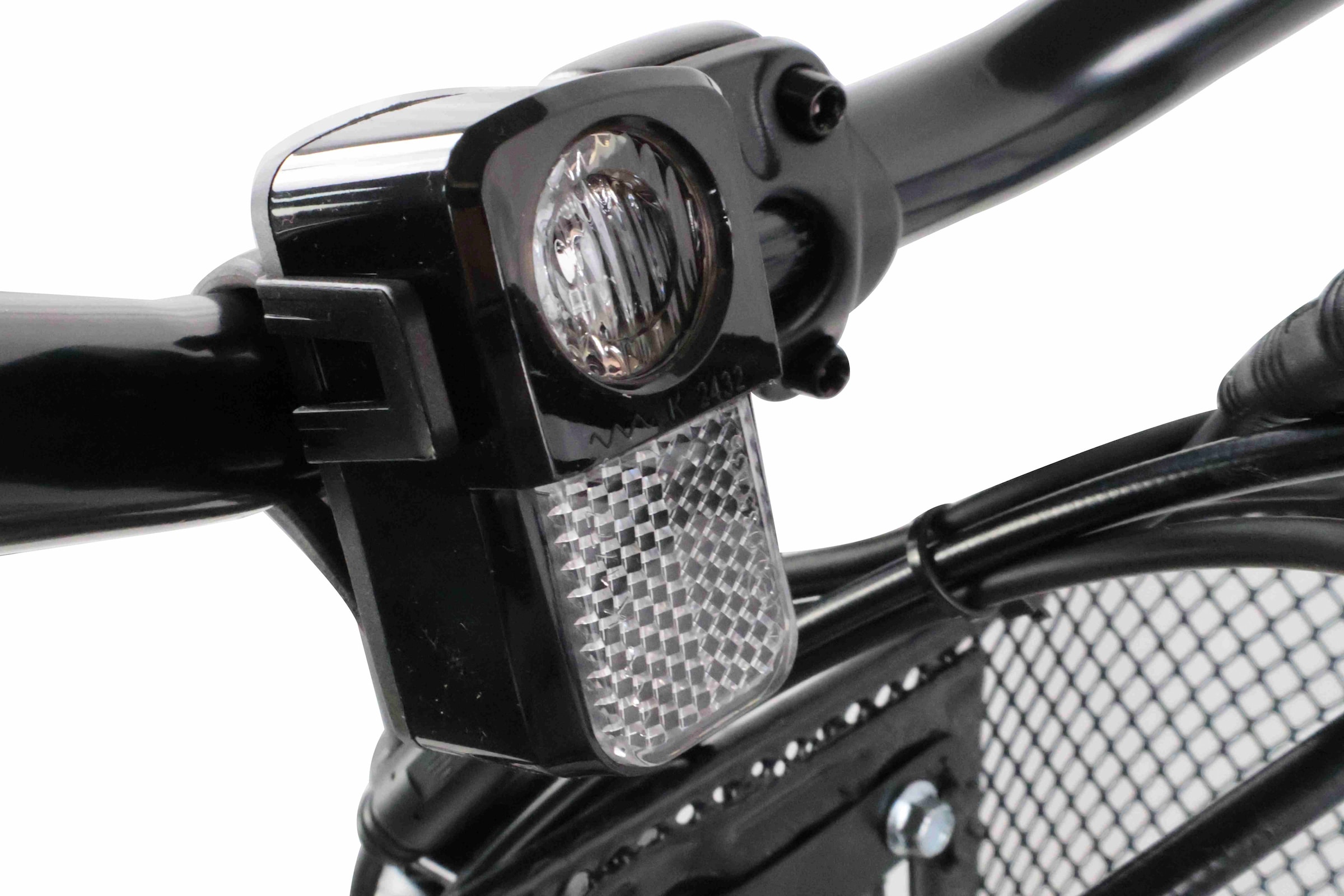 LLobe »City E-Bike 26" Mando anthrazit« 6 Gang Shimano Tourney Schaltwerk Kettenschaltung Heckmotor 250 W