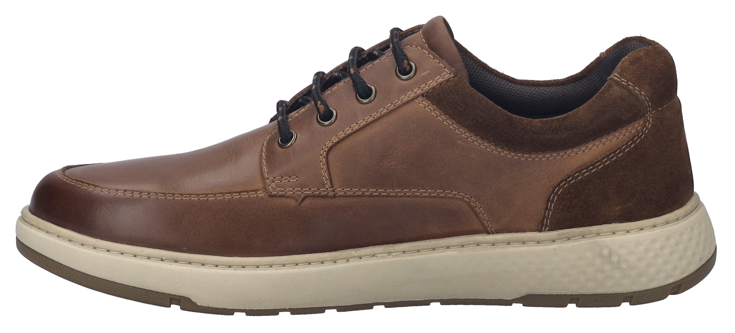 Josef Seibel Sneaker »Clayton 01«, Schnürschuh, Komfortschuh mit Wechselfußbett