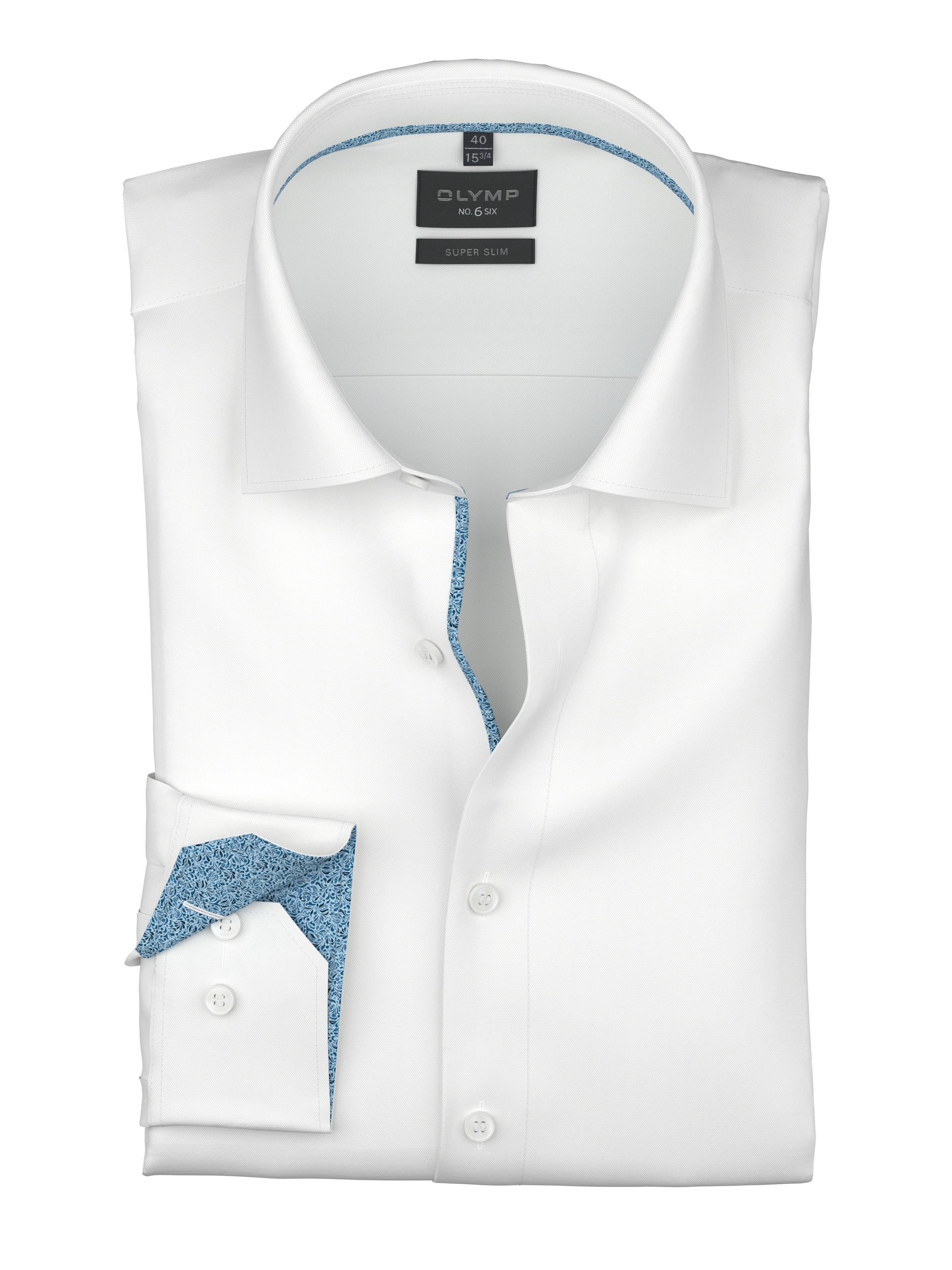 OLYMP Langarmhemd "No 6 six" super slim, Kentkragen, Businesshemd günstig online kaufen