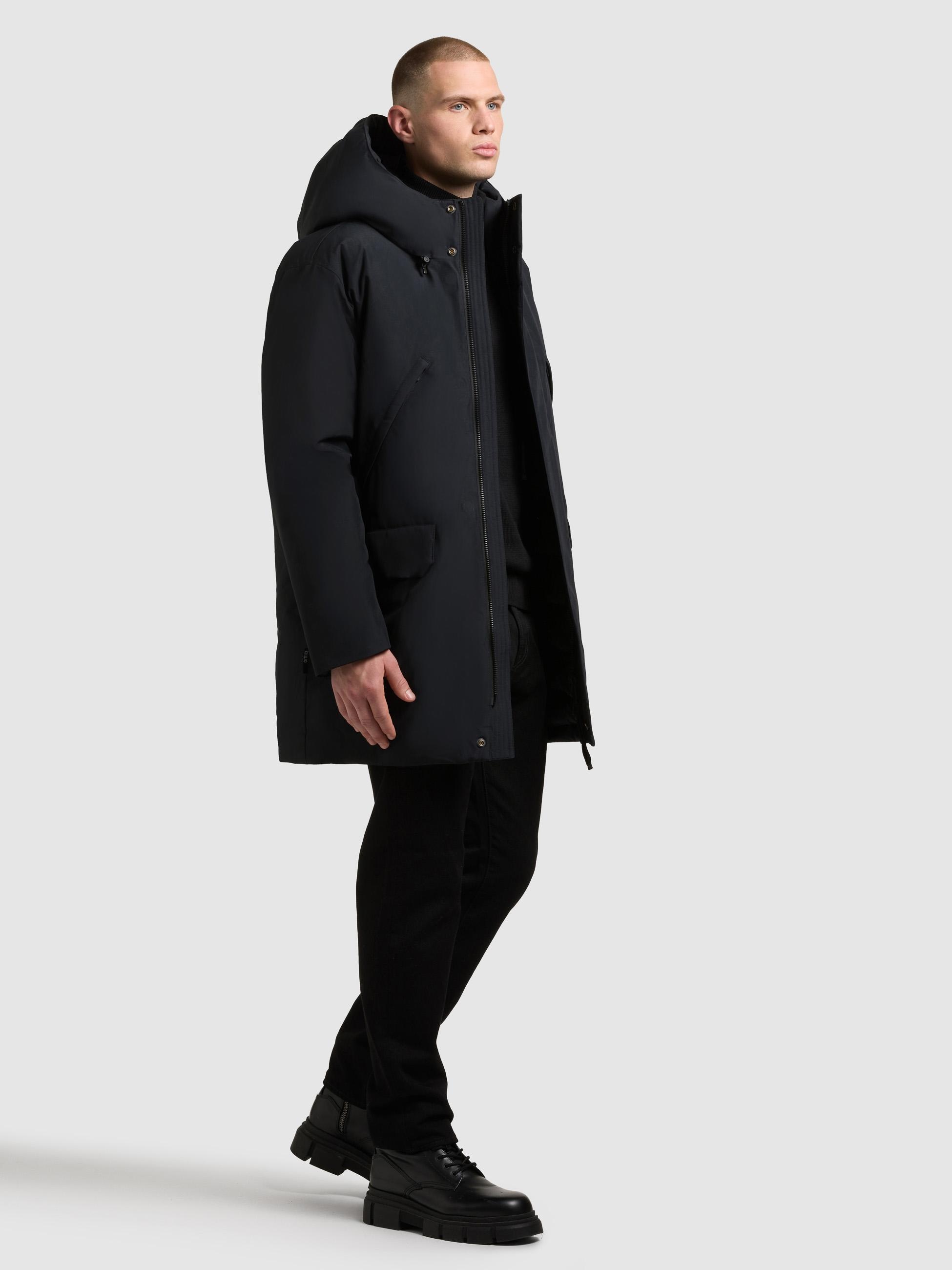 khujo Wintermantel »Figaro« Winterparka mit gefütterter Kapuze