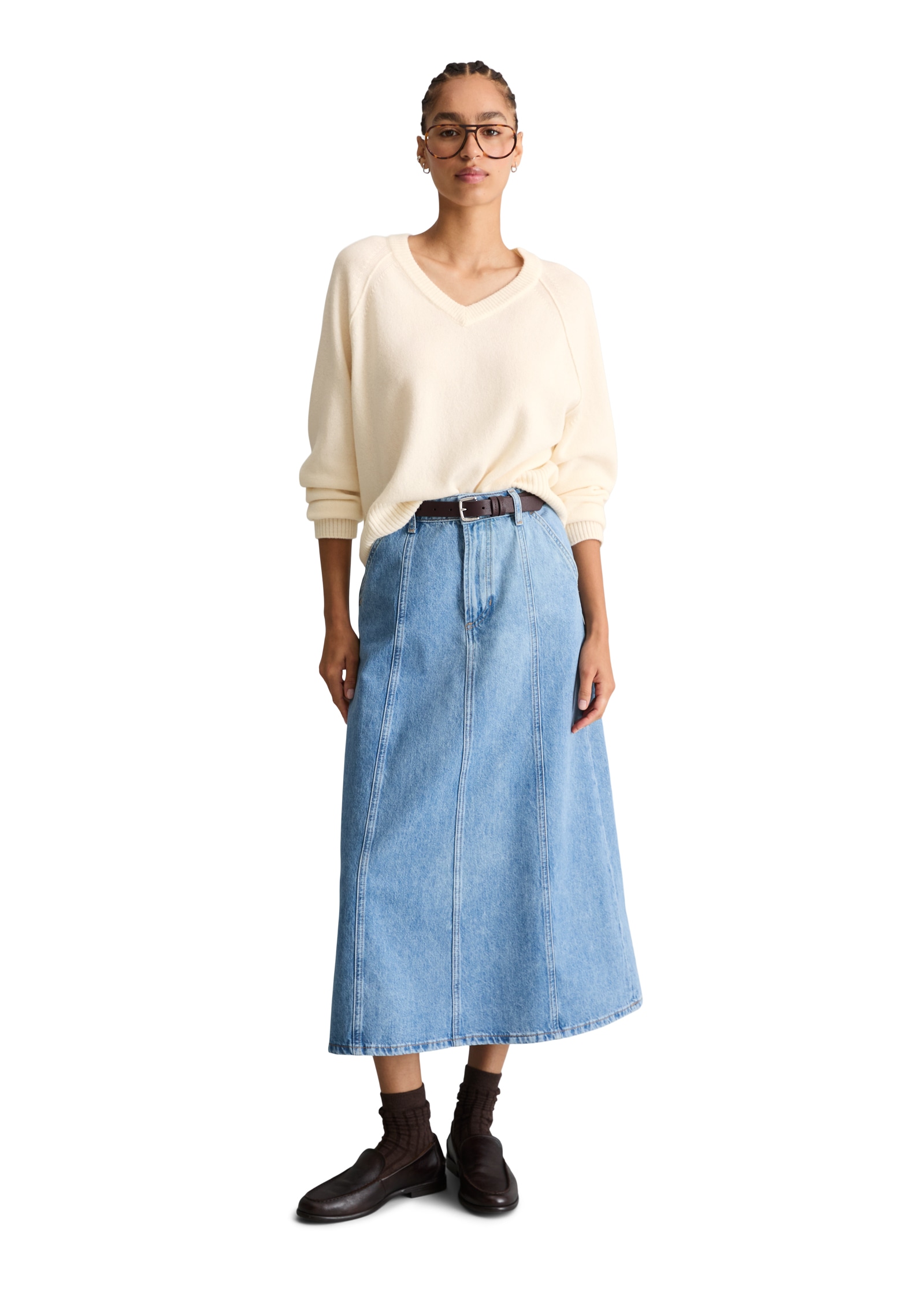 Marc O'Polo DENIM Strickpullover »mit weicher Haptik«