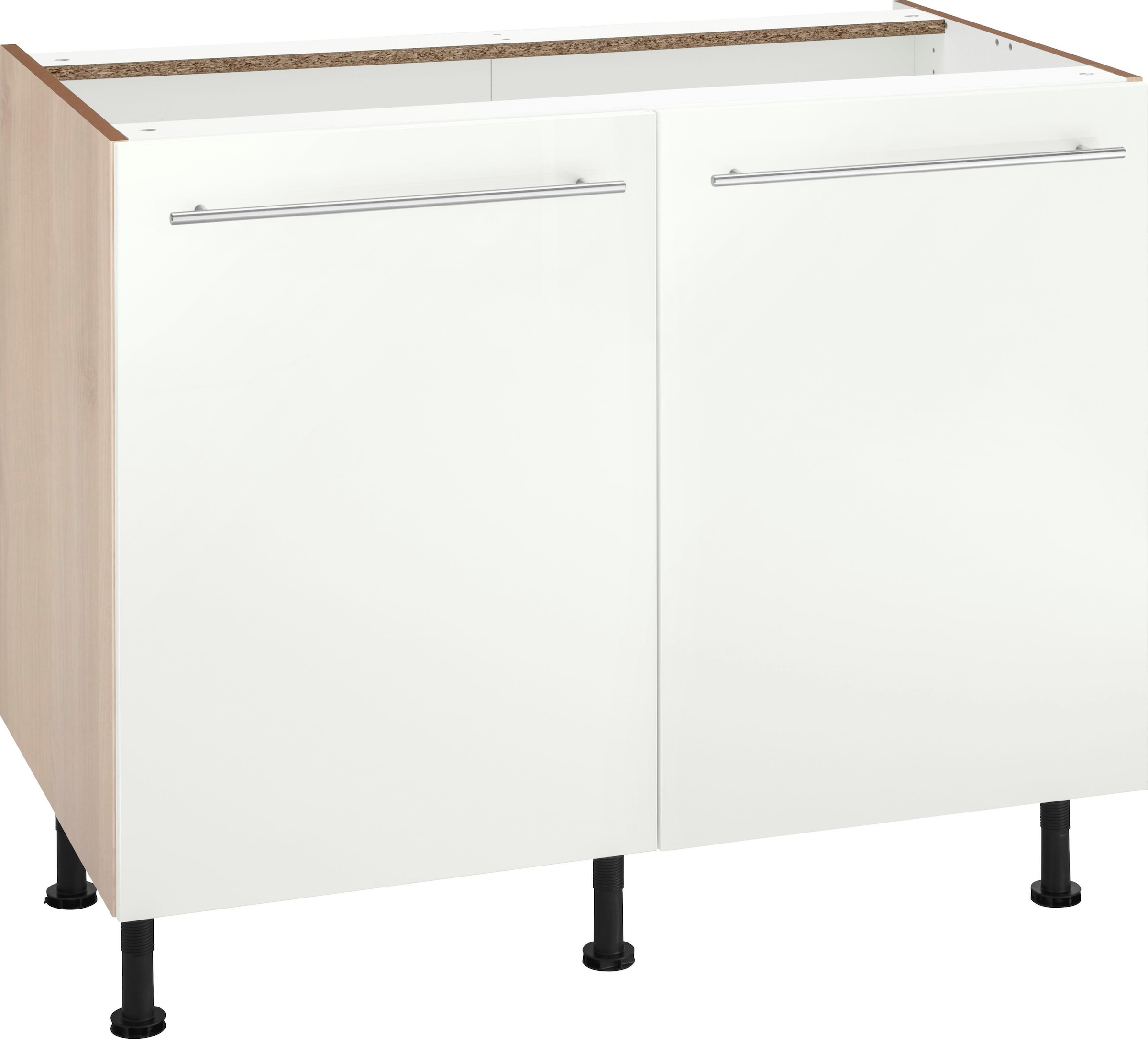 OPTIFIT Unterschrank "Bern", 100 cm breit, mit 2 Türen, mit höhenverstellbaren Füßen