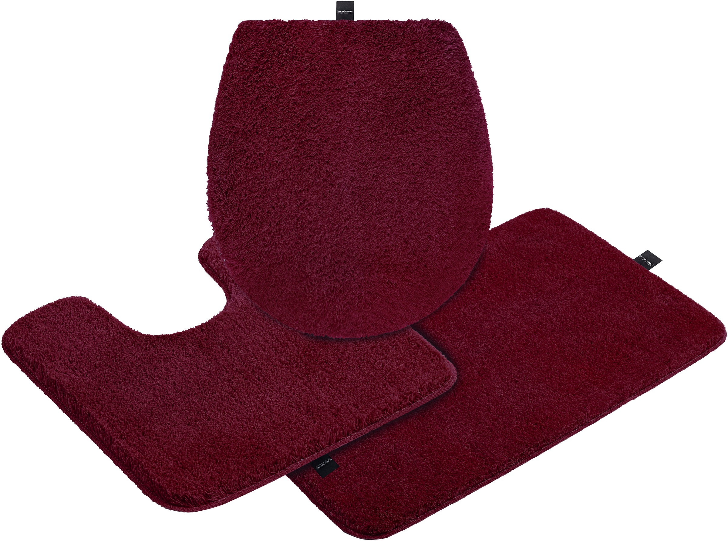 Bruno Banani Badematte "Lana, Badvorleger, Badezimmer Teppich" Höhe 25 mm r günstig online kaufen