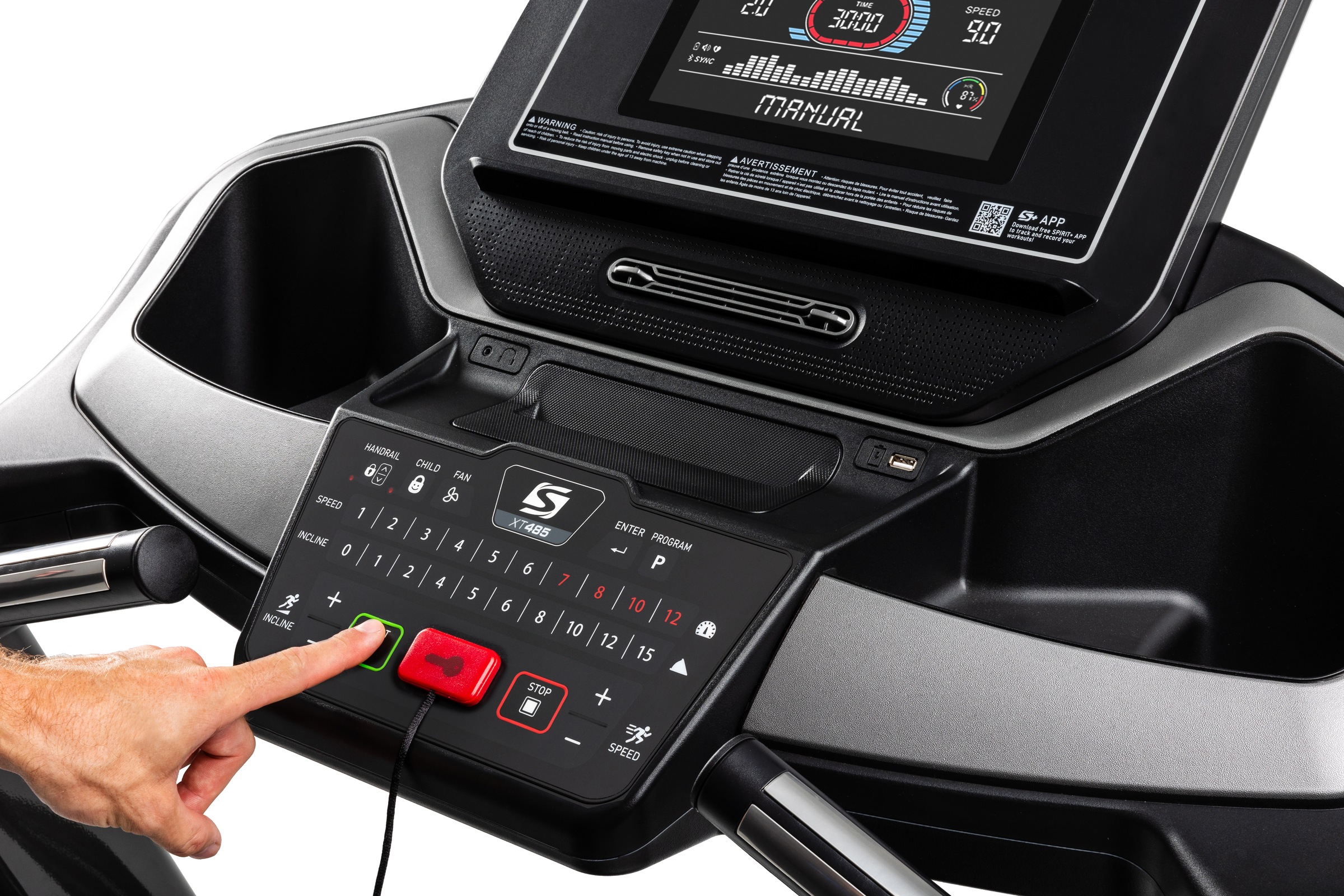 Thumbnail - Spirit Fitness Laufband "XT485"