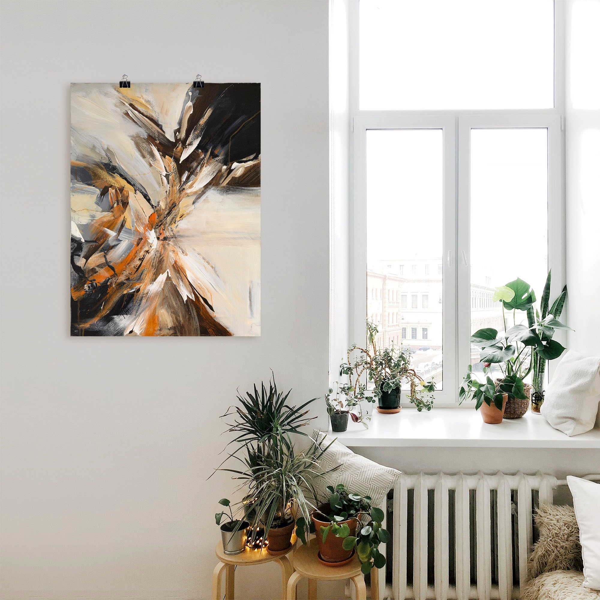 Artland Wandbild »Abstrakt IV« Gegenstandslos 1 Stk. tlg. als Leinwandbild, Poster in verschied. Größen