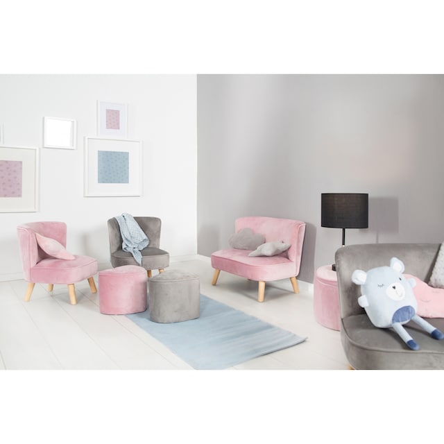 roba® Kindersessel »Lil Sofa«, mit Holzfüßen | BAUR