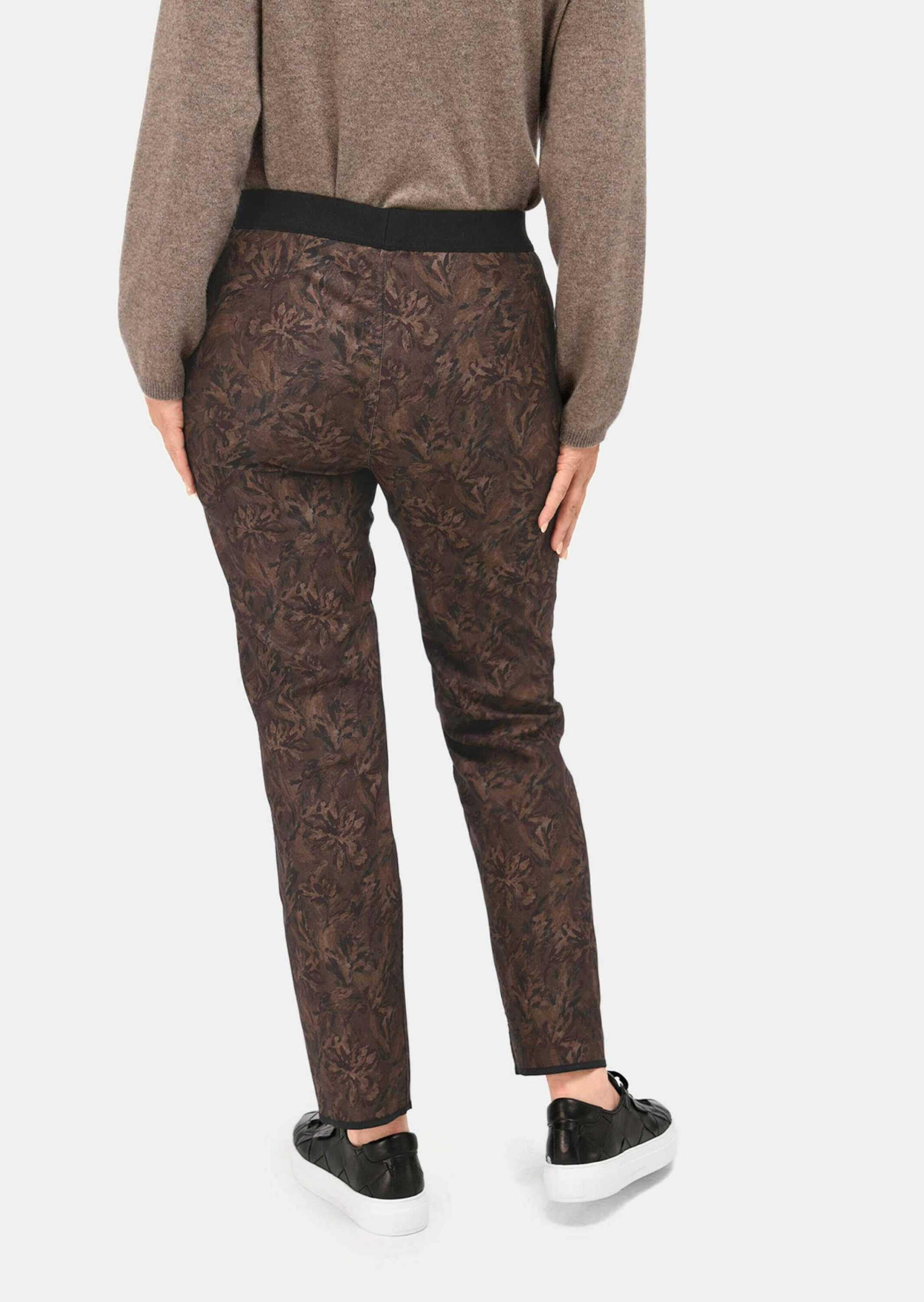 GOLDNER Chinos »Wendedruckhose Louisa Wendedruckhose Louisa«