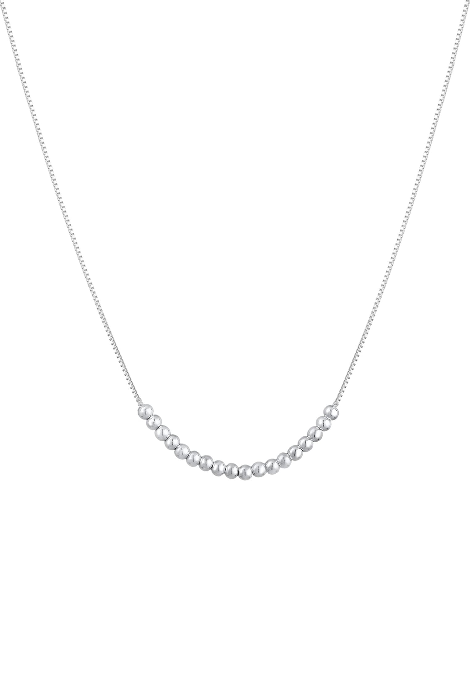 Elli Kette mit Anhänger »Kugel Elemente 925 Sterling Silber«