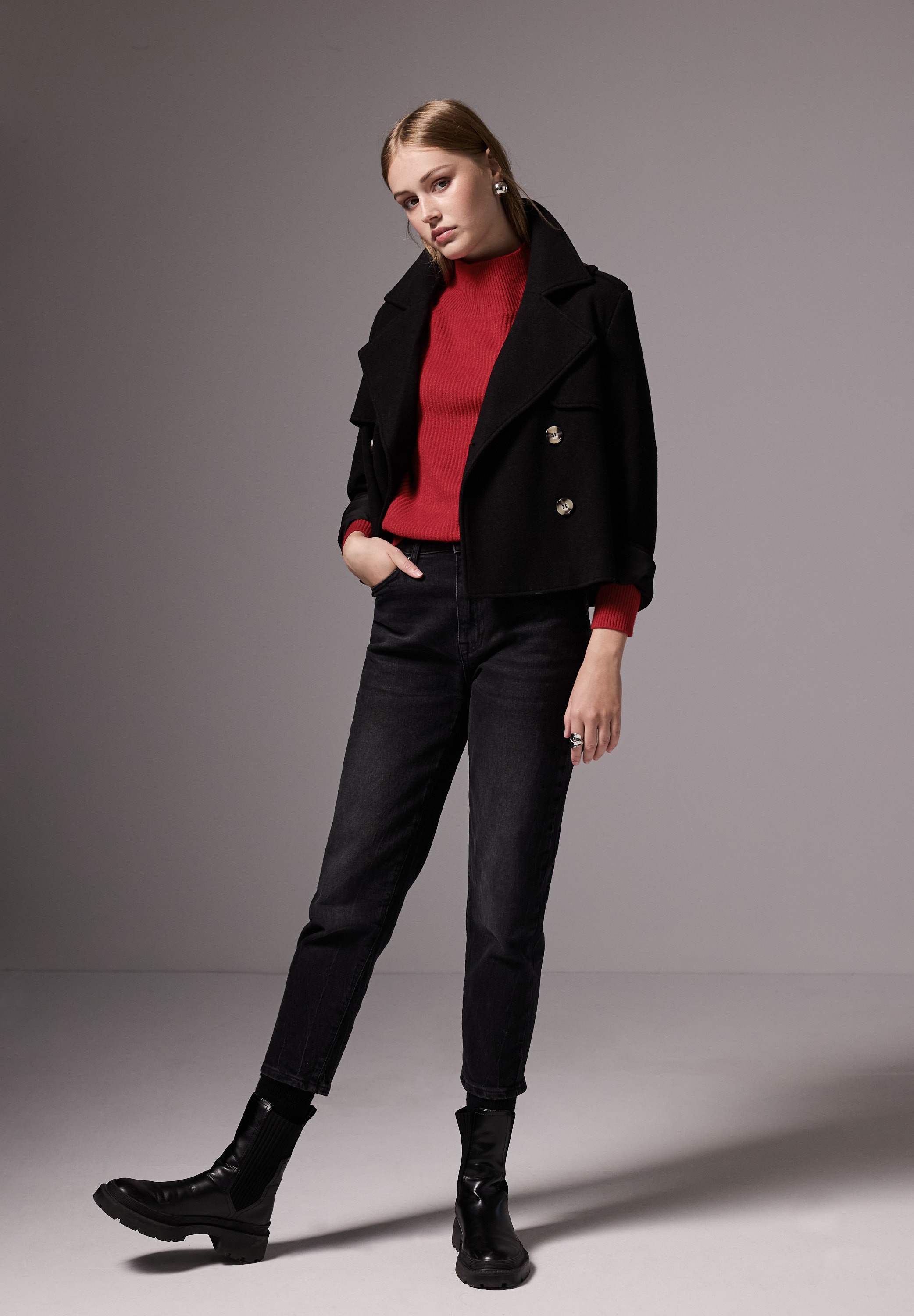STREET ONE STUDIO Strickpullover mit Turtleneck