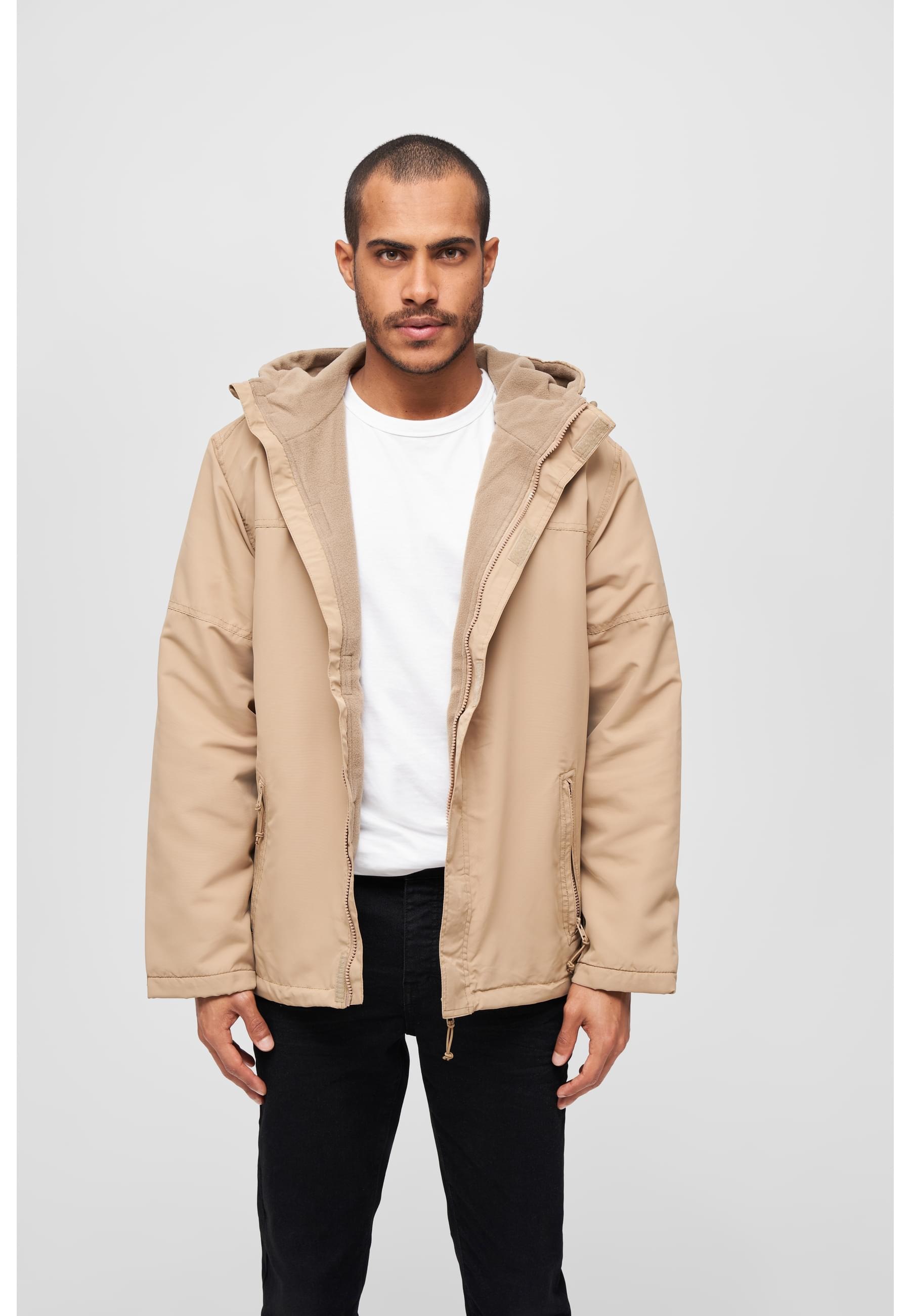 Brandit Allwetterjacke »Brandit Herren Windbreaker Frontzip«, (1 St.), mit Kapuze