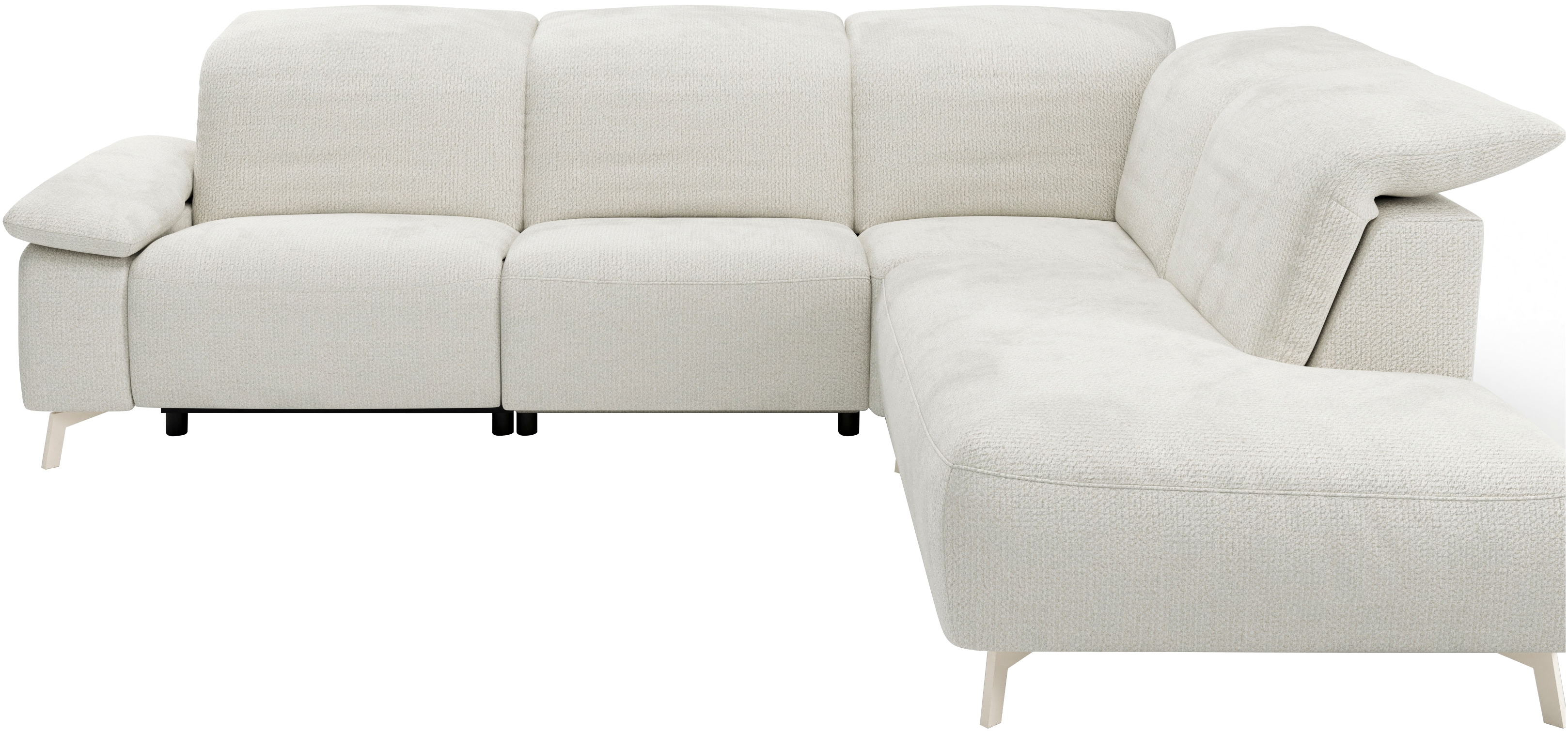 Musterring Ecksofa "MR 370, intelligenter Komfort im modernen Design" Optionale Relaxfunktion, flexible Kopfteile & klappbare Armlehnen