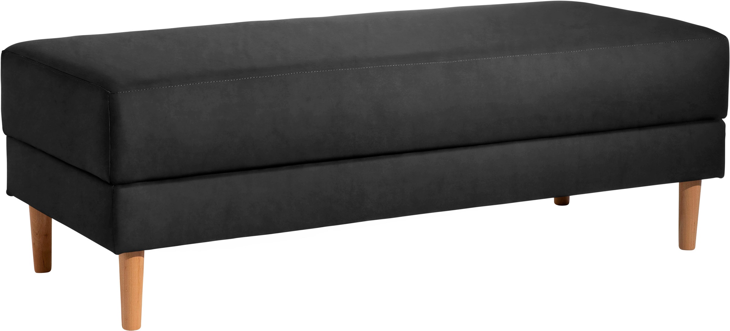 Max Winzer® Ecksofa »Just Chill«, Schlafsofa mit Recamiere, Rückenverstellung, inklusive Stauraumhocker