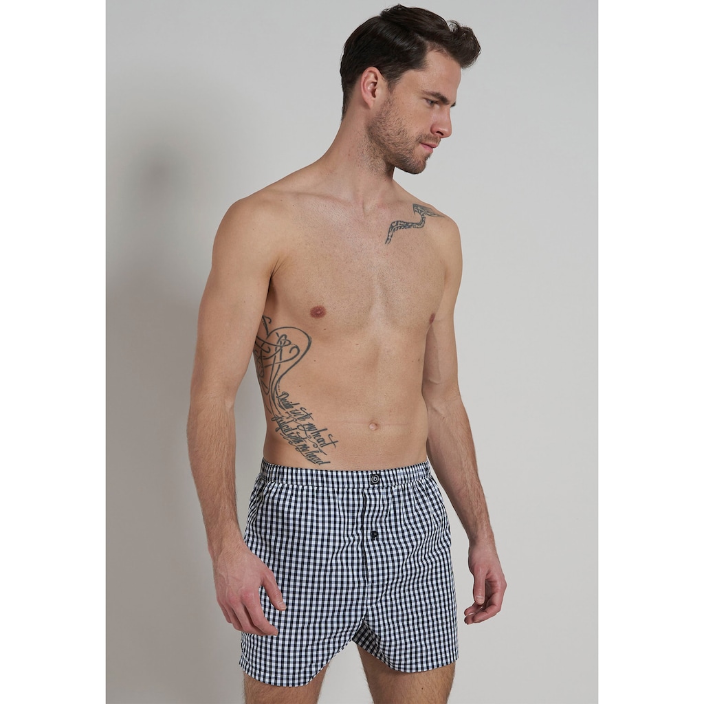 bugatti Boxershorts »Helsinki«, (2 St.), mit lässigem Fit