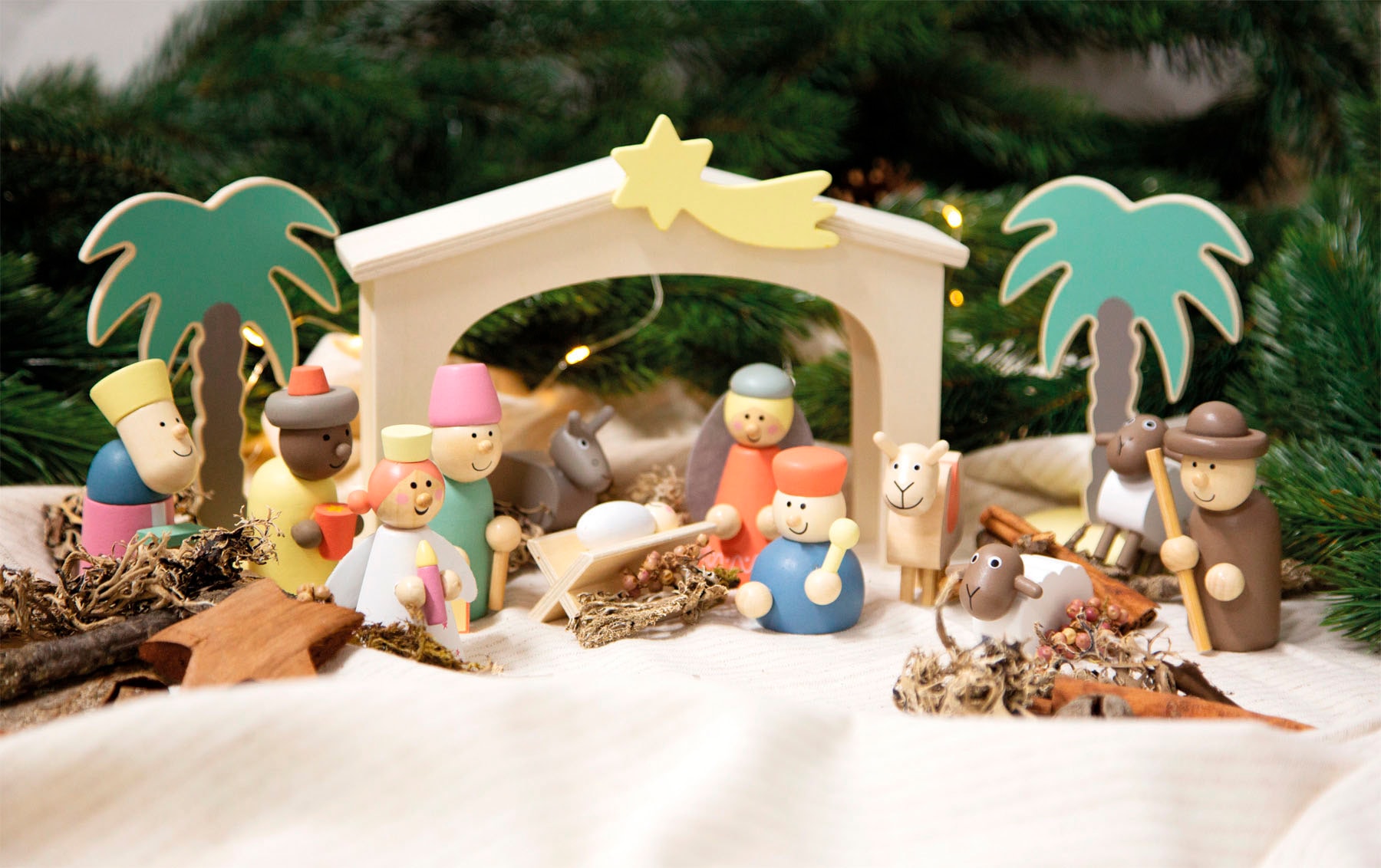 Small Foot Spielfigur »Spielset Krippe Weihnachtsgeschichte«