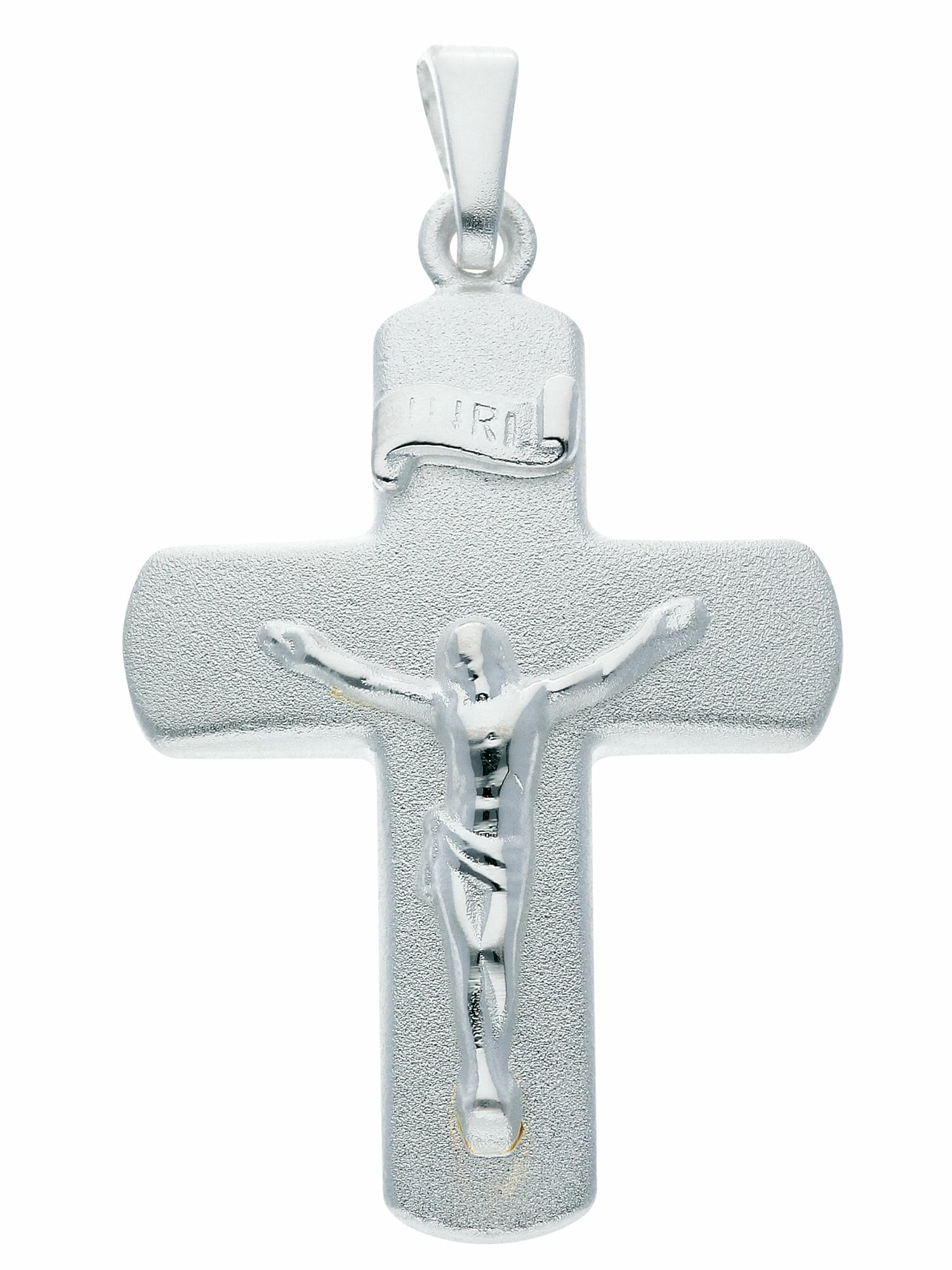 Adelia´s Kettenanhänger »925 Silber Kreuz für Korpus« Damen Anhänger Herren Silberschmuck 