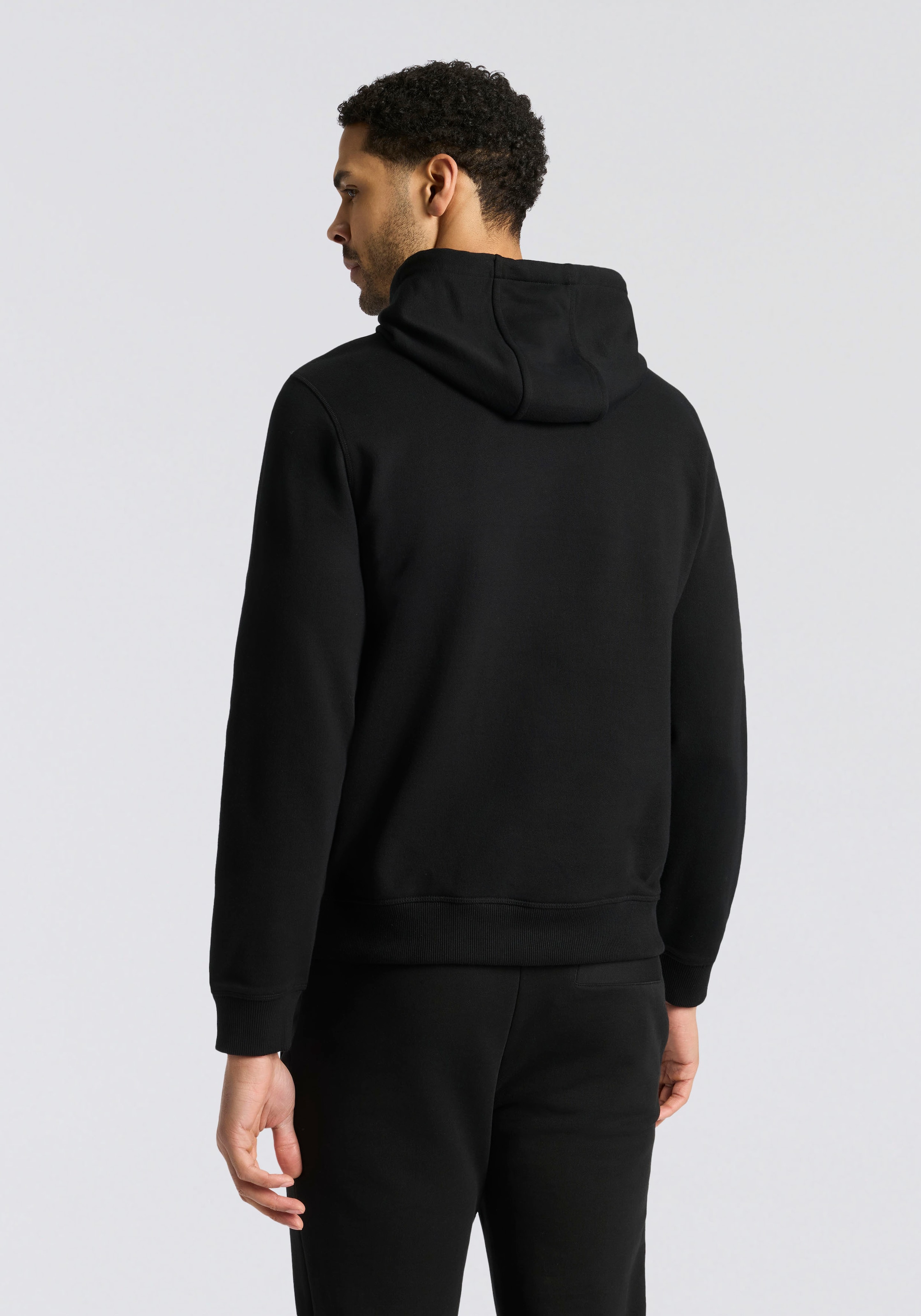 HUGO Kapuzensweatshirt »Daratschi«, Kapuze mit Kordelzug, Regular Fit Kängurutasche, HUGO Weblabel
