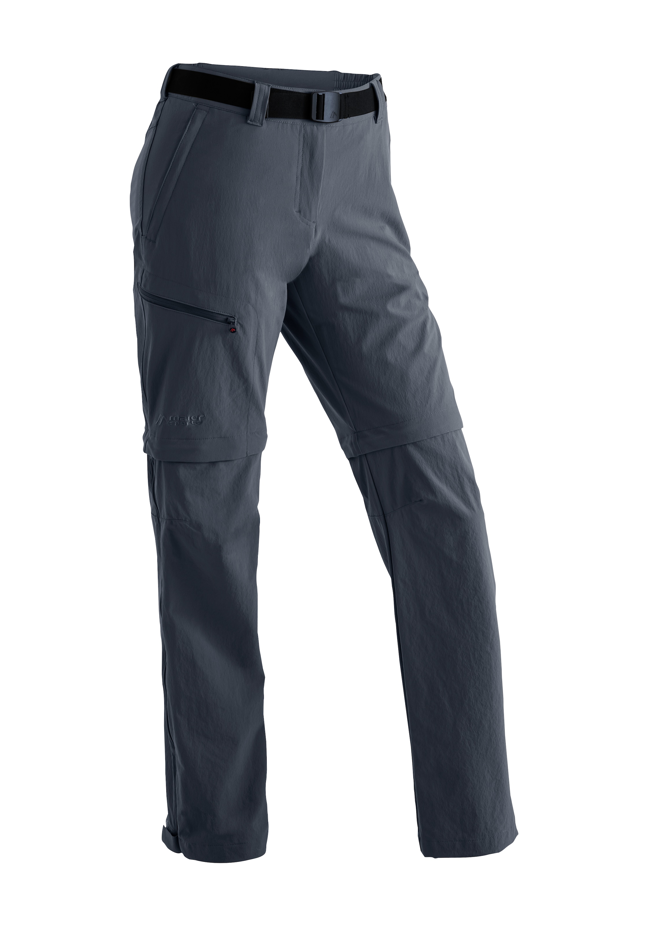 Maier Sports "Nata" Damen Zip-Off Wanderhose, atmungsaktive Trekkinghose, Regular Fit