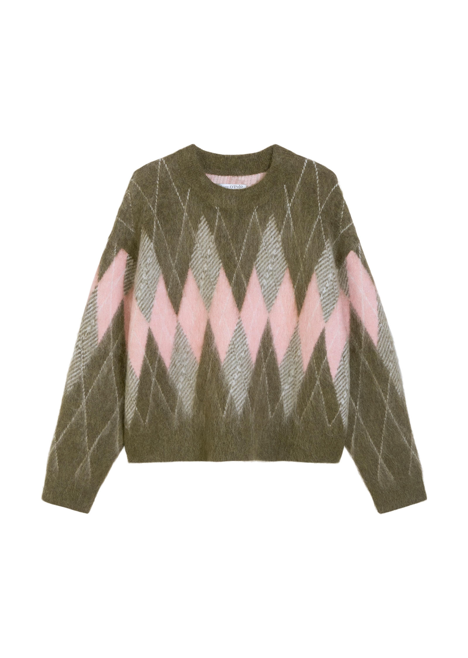 Marc O'Polo DENIM Rundhalspullover »aus kuscheligem Schurwolle-Mohair-Mix«