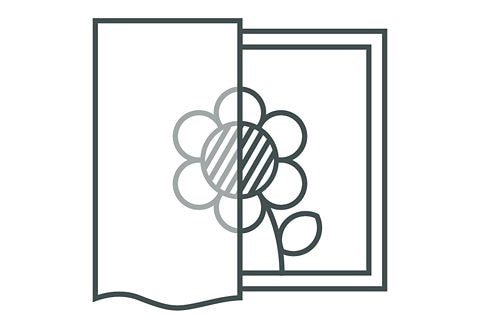 Stickereien Plauen Fensterbild "Fensterbild Blüten" günstig online kaufen