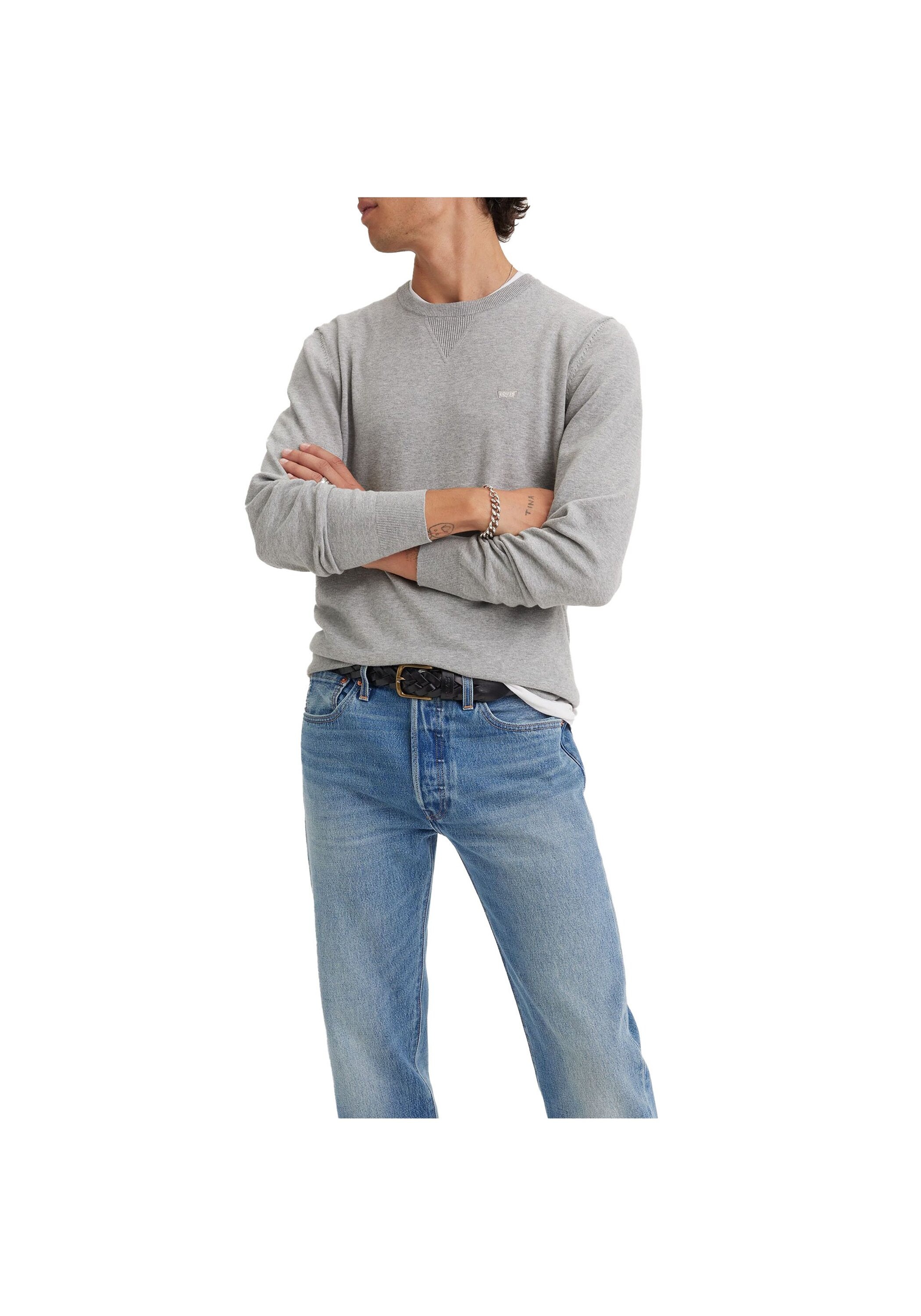 Levi's® Sweater »Strickpullover Lightweight Housemark Sweater 1er Pack«