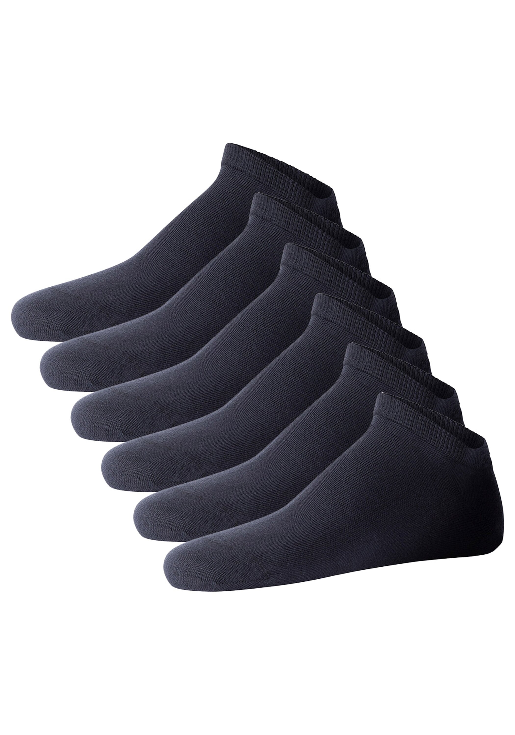 JOOP Sneakersocken "Socken Unisex premium essential organic cotton Sneaker 6p 6er Pack" 6 Paar tlg.