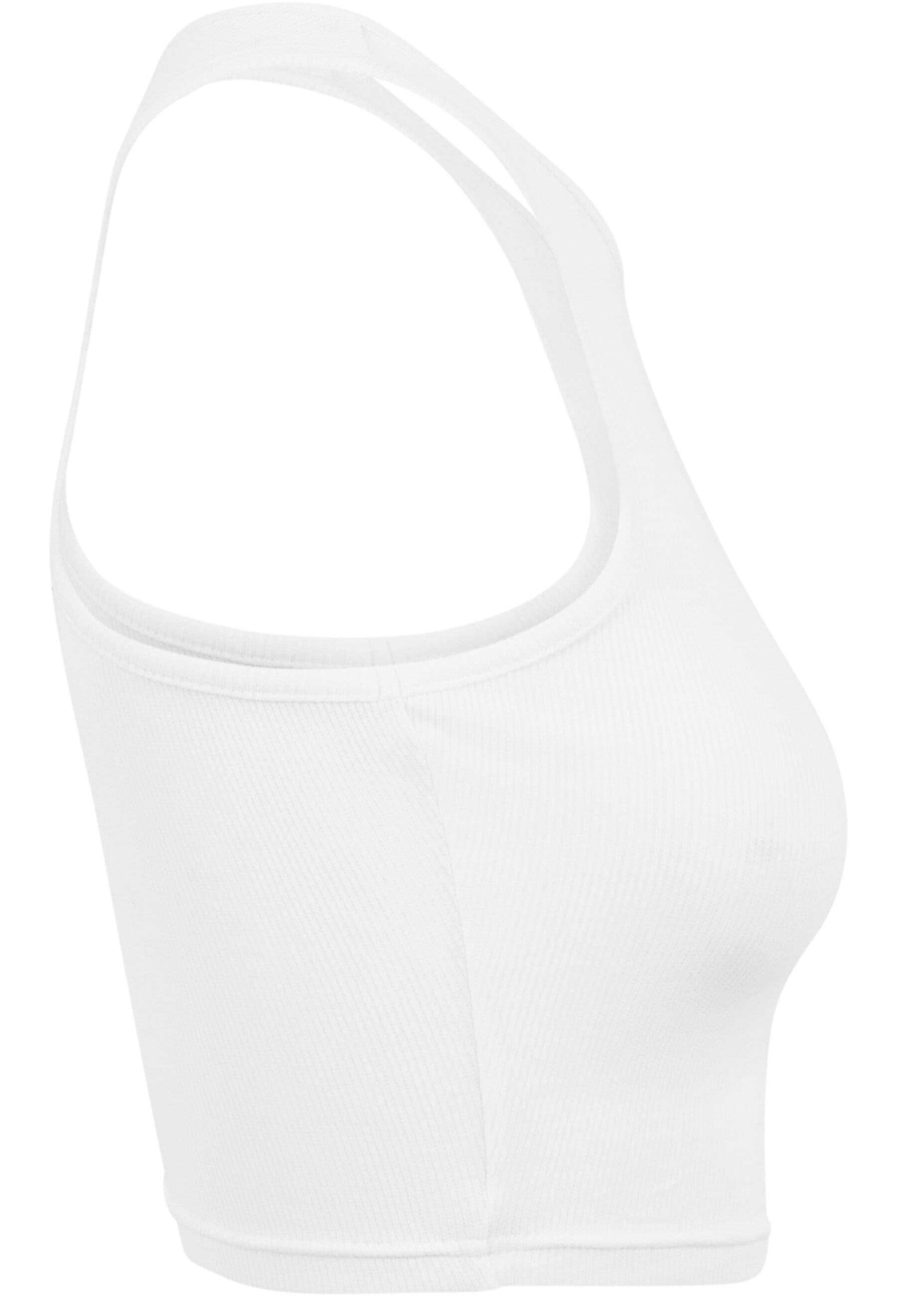 URBAN CLASSICS Muskelshirt »Urban Classics Damen Ladies Cropped Rib Top«, (1 tlg.)