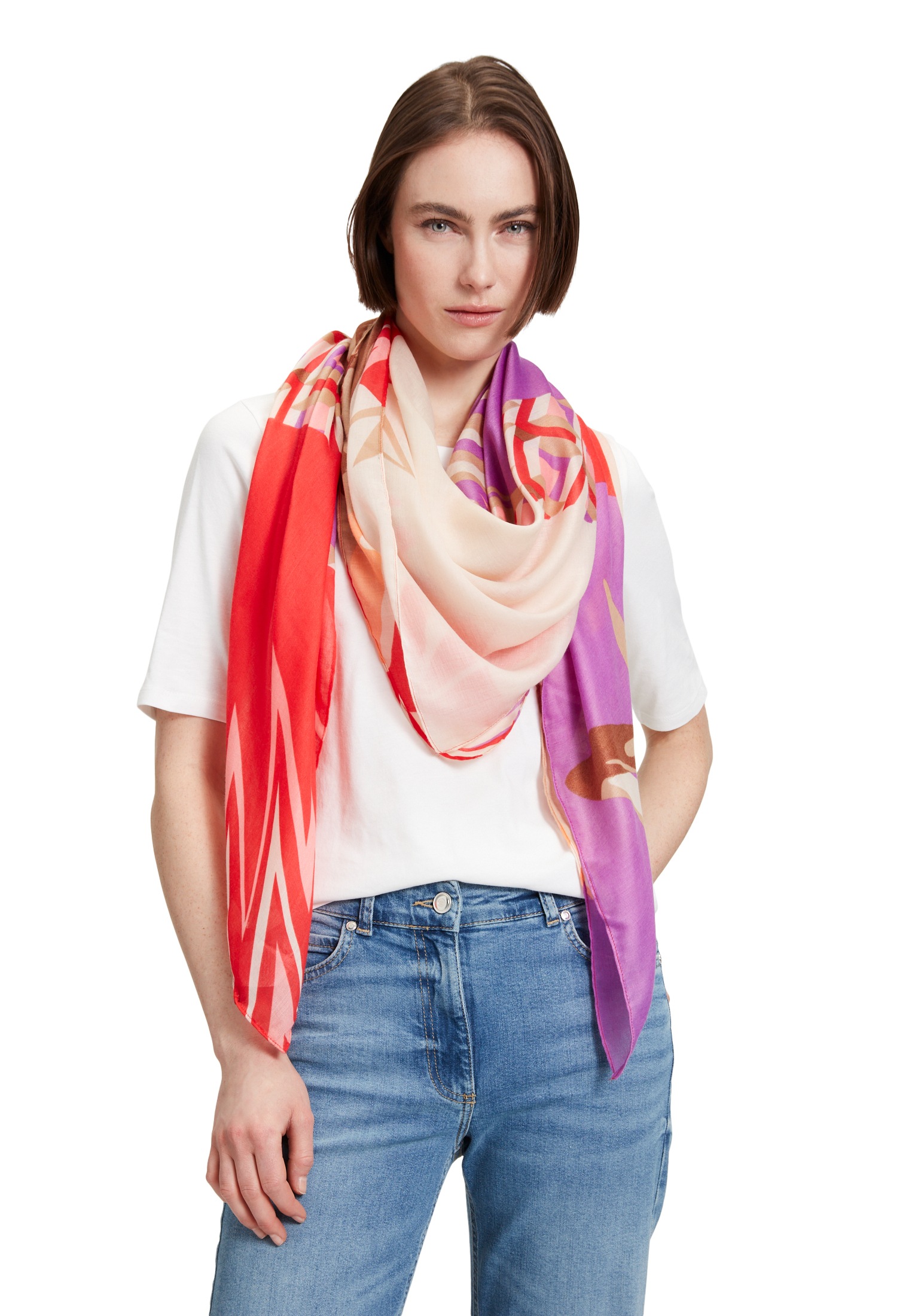 Betty Barclay Modetuch "Betty Barclay Damen Tuch mit Print", Material günstig online kaufen
