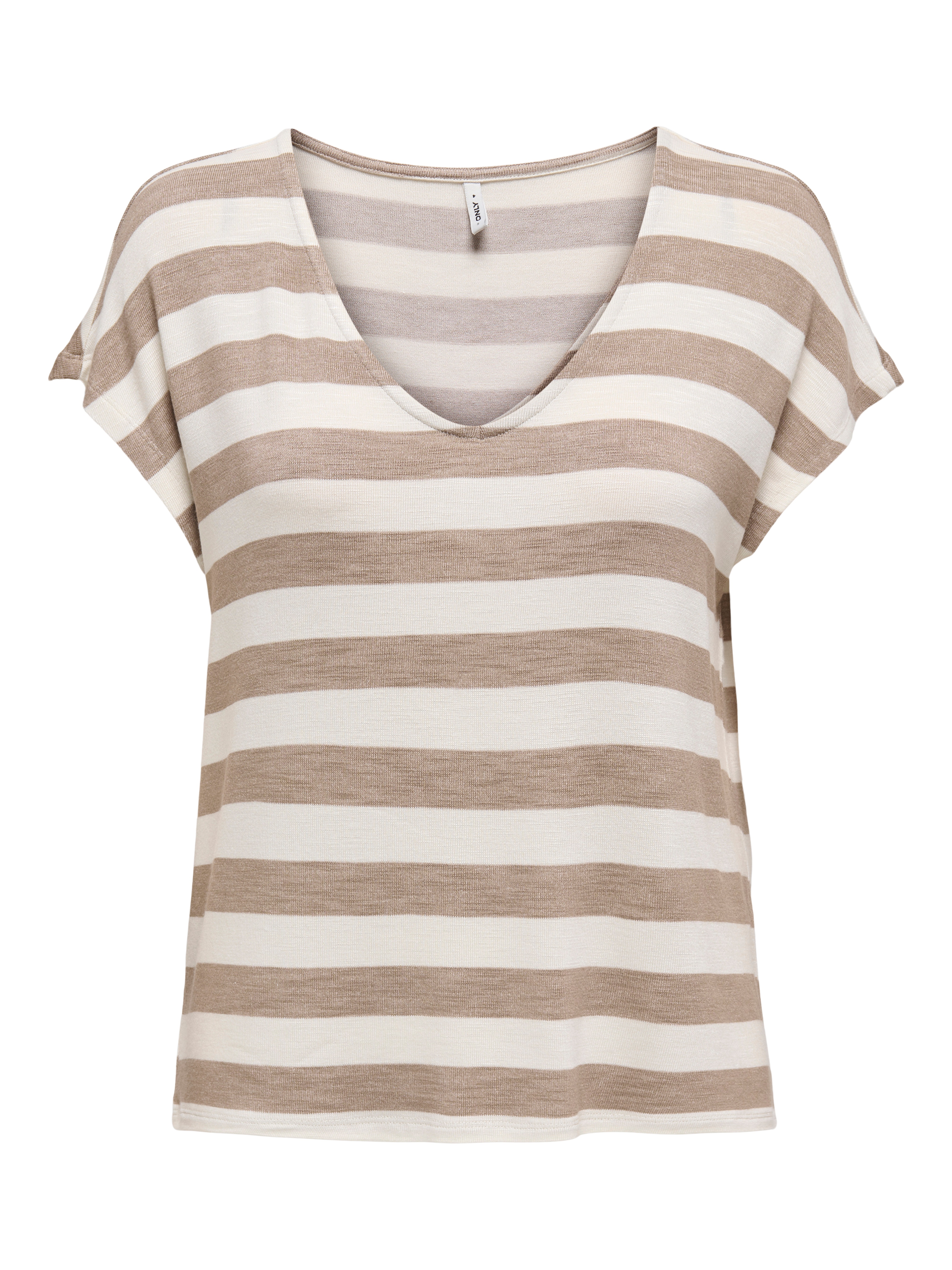 Thumbnail - ONLY V-Shirt "ONLLIRA LIFE S/S V-NECK TOP JRS NOOS"