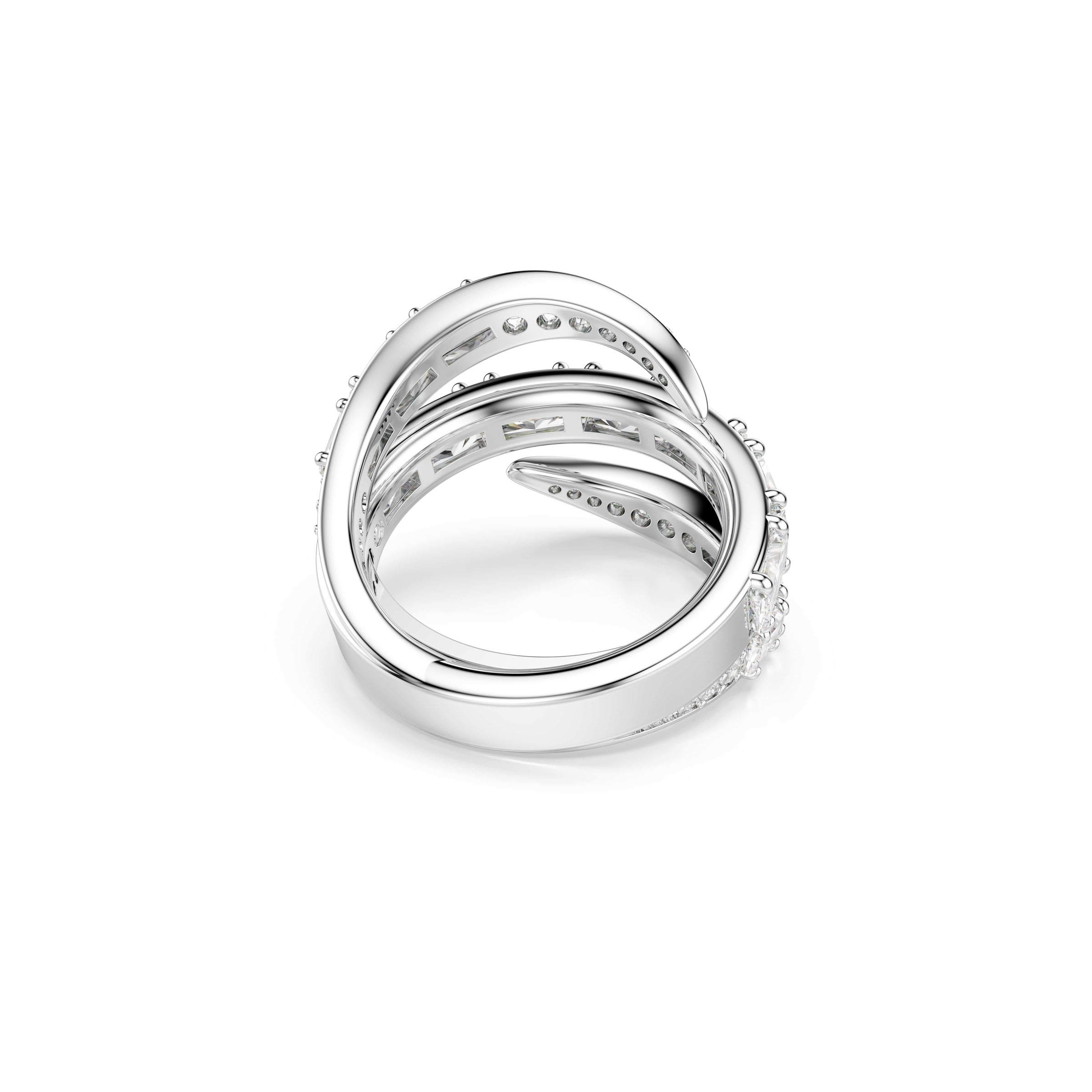 Swarovski Fingerring »Schmuck Geschenk Vienna Ring« mit Swarovski® Kristall, Zirkonia (synth.)