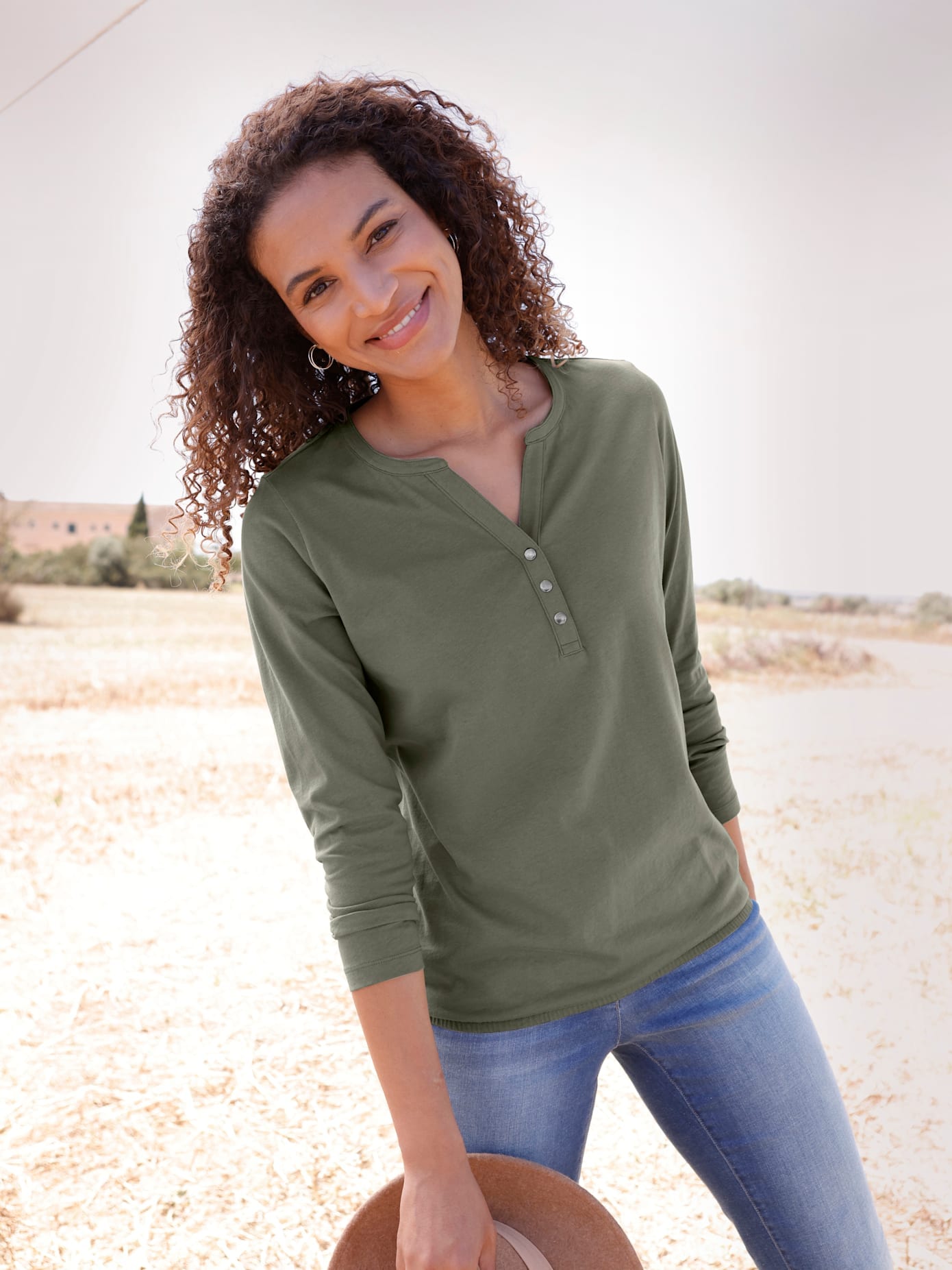 Casual Looks Langarmshirt "Langarm-Shirt" 1