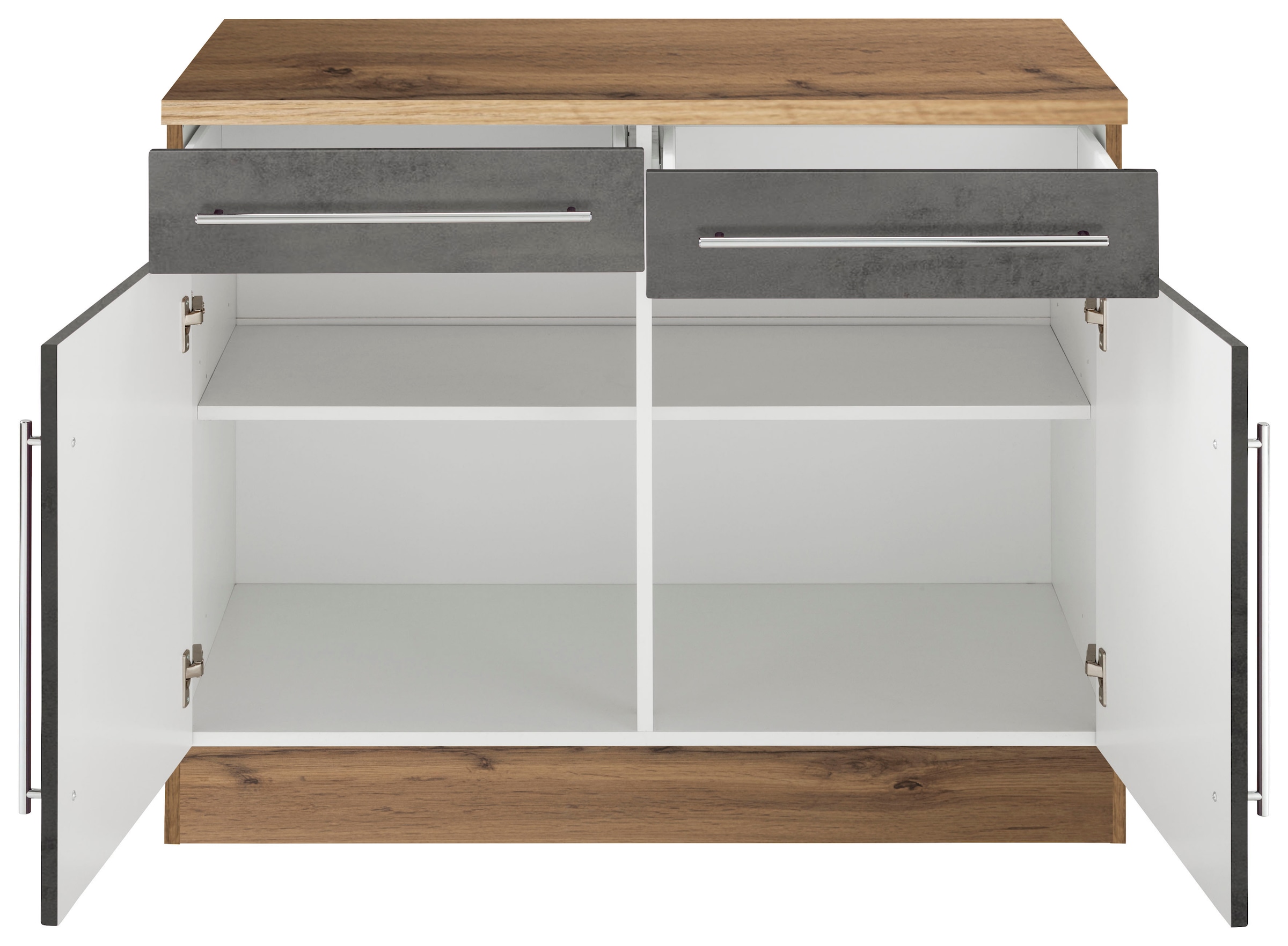 KOCHSTATION Unterschrank »KS-Samos«, 100 cm breit