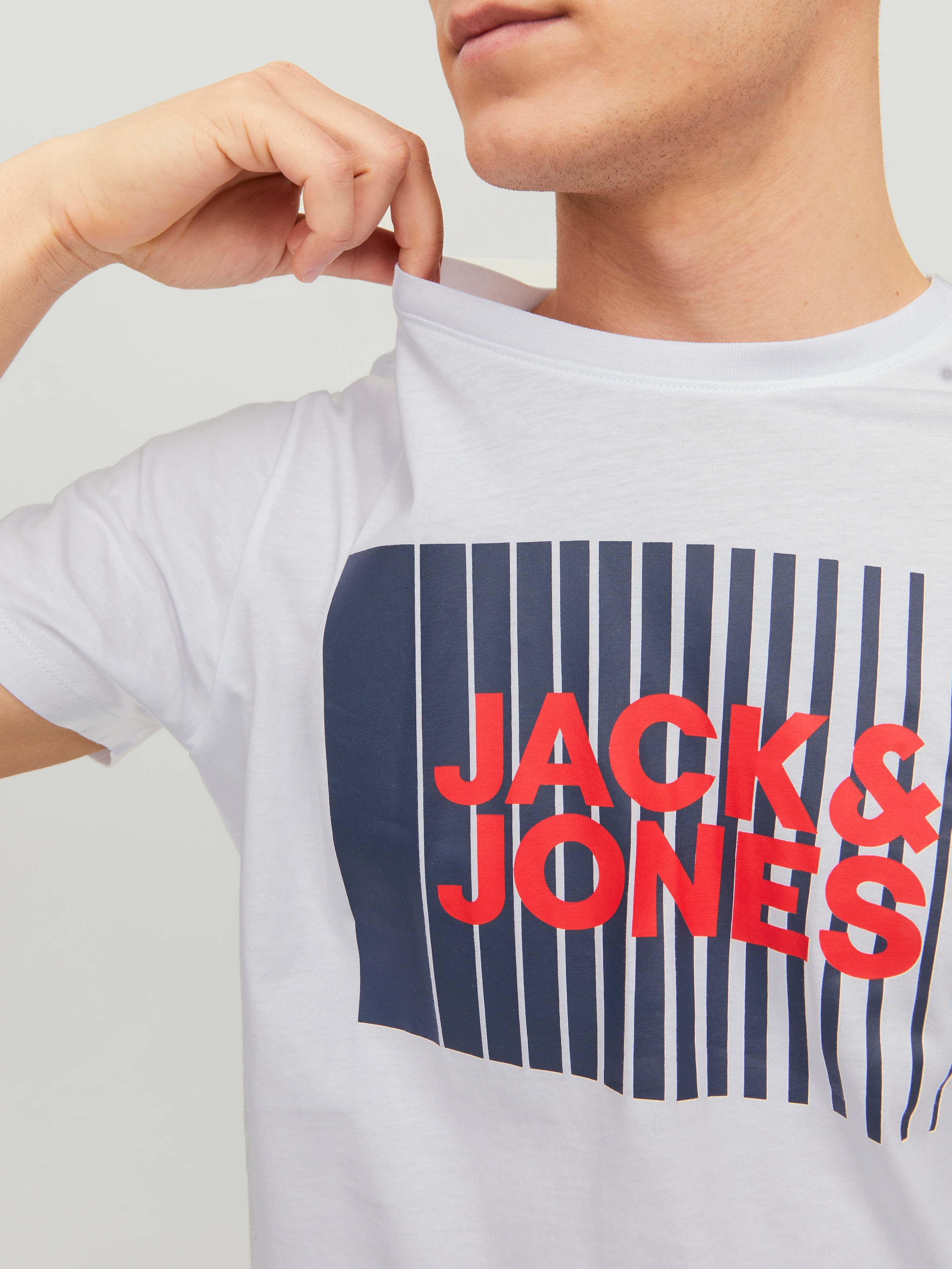 Jack & Jones Rundhalsshirt »JJECORP LOGO TEE PLAY SS O-NECK NOOS«