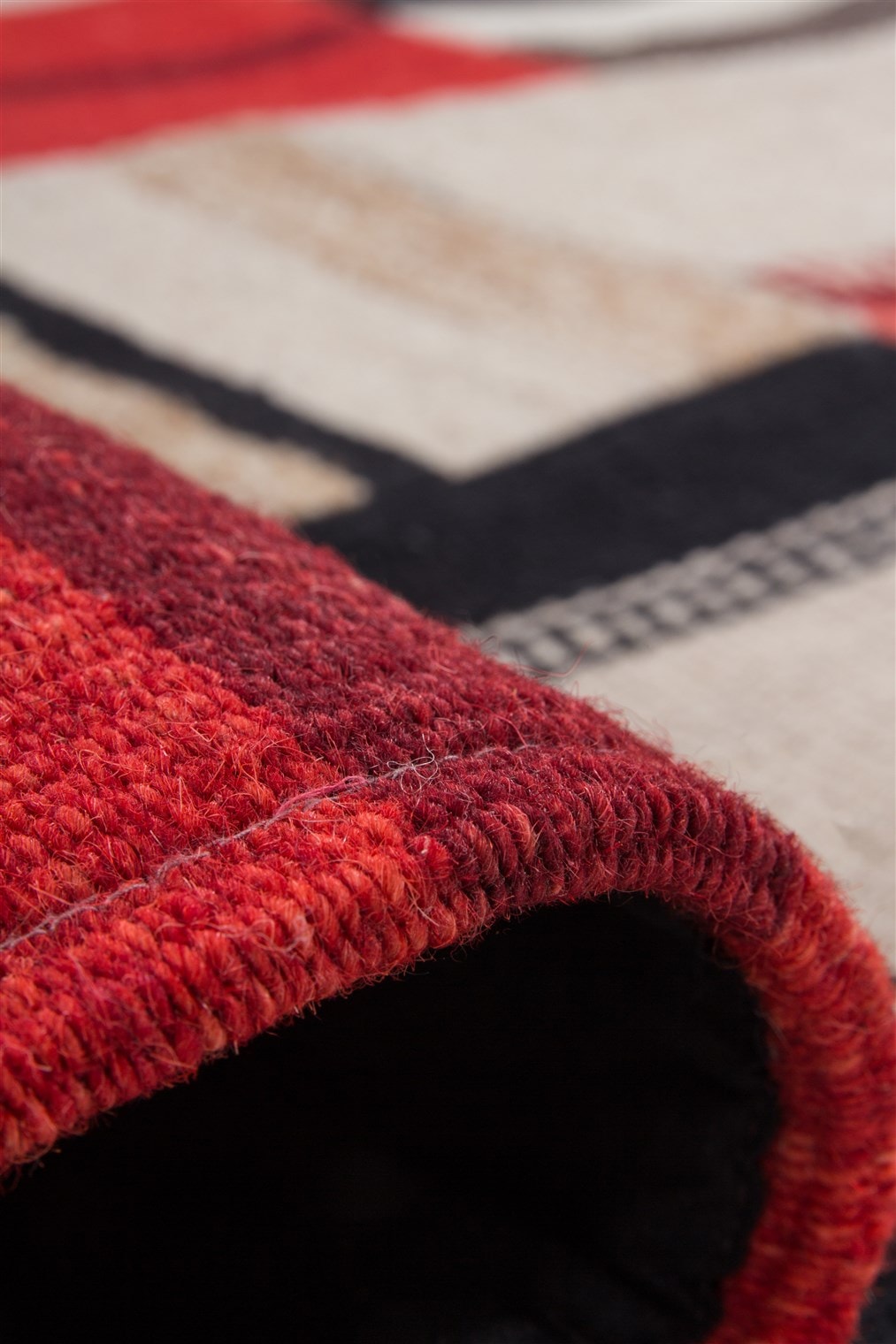 Kayoom Teppich »Radical 240«, rechteckig, 15 mm Höhe, Handgewebter Jacquard-Kilim, hochwertige Materialmischung
