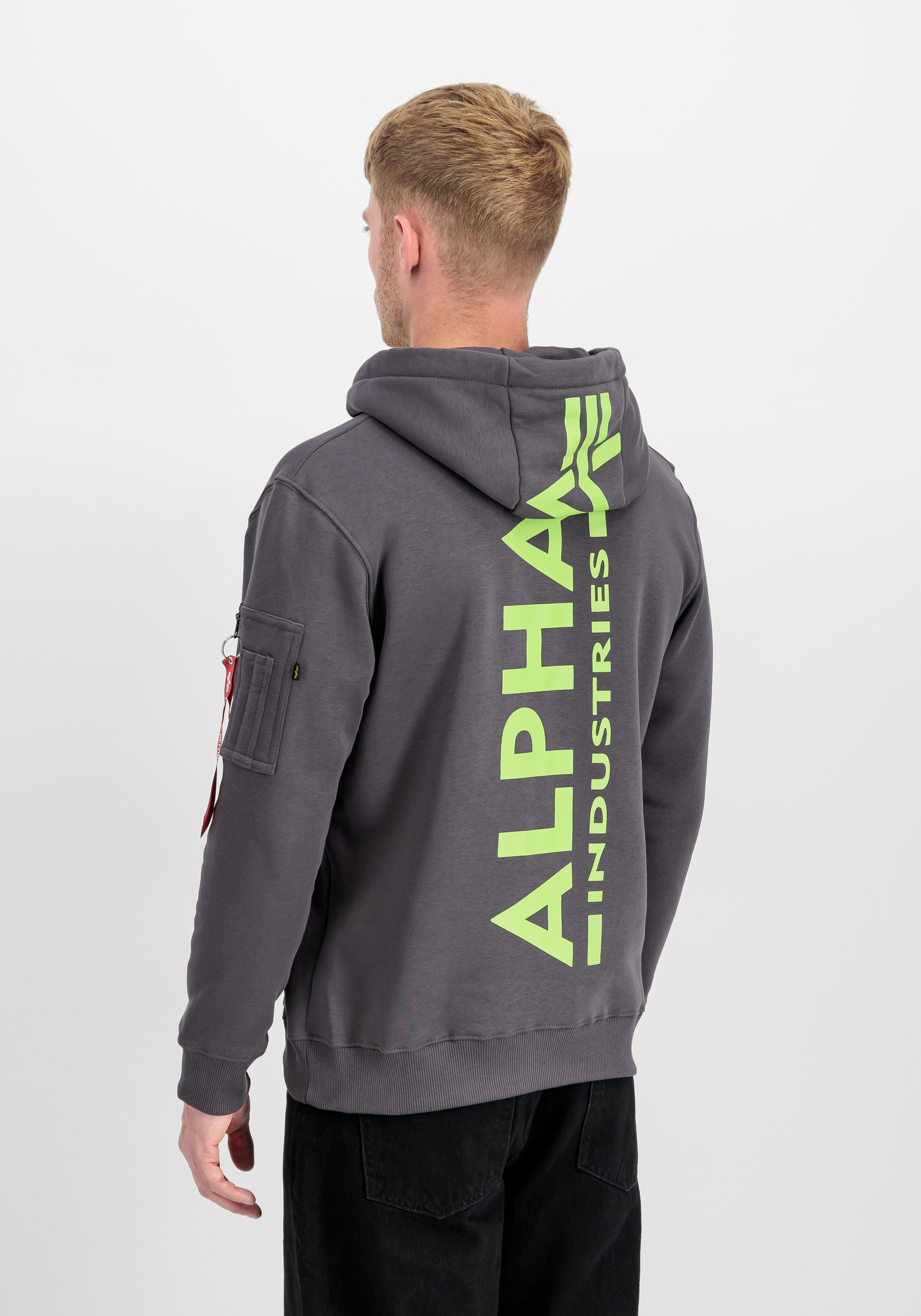 Alpha Industries Hoodie "Backprint Hoodie " günstig online kaufen