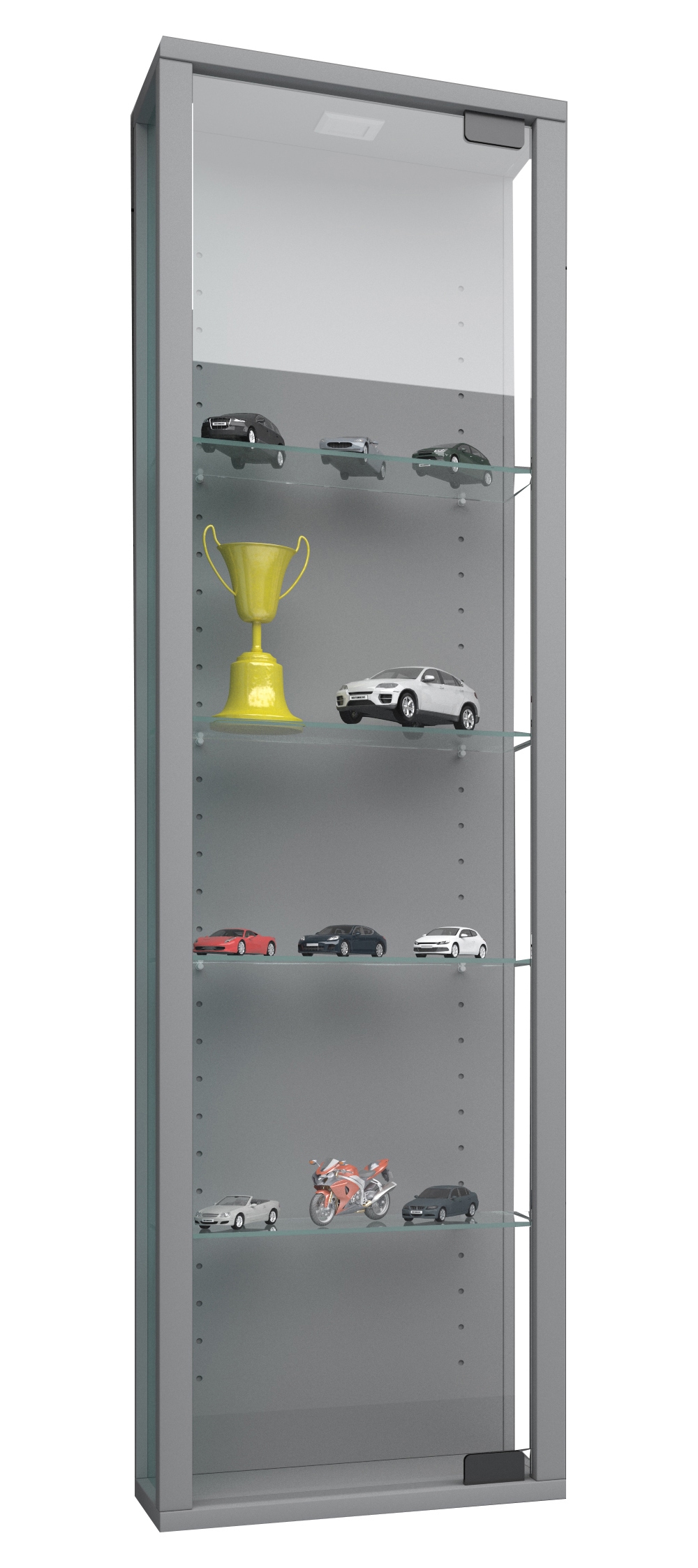 VCM Wandregal "Wandvitrine Hängevitrine Glasvitrine Stano Mini" 1 Stk. tlg. günstig online kaufen