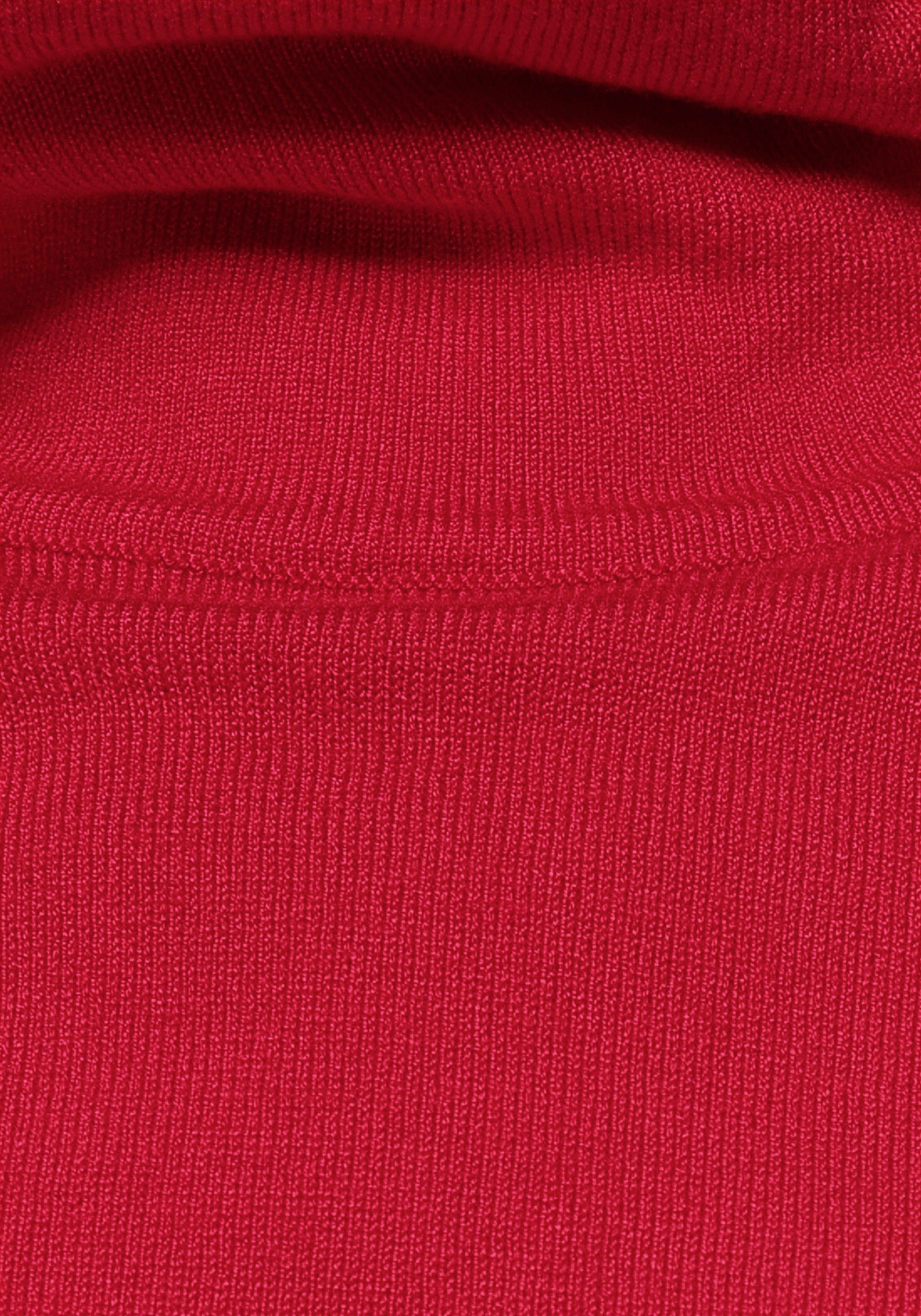 Bruno Banani Strickpullover, mit femininem Kragen