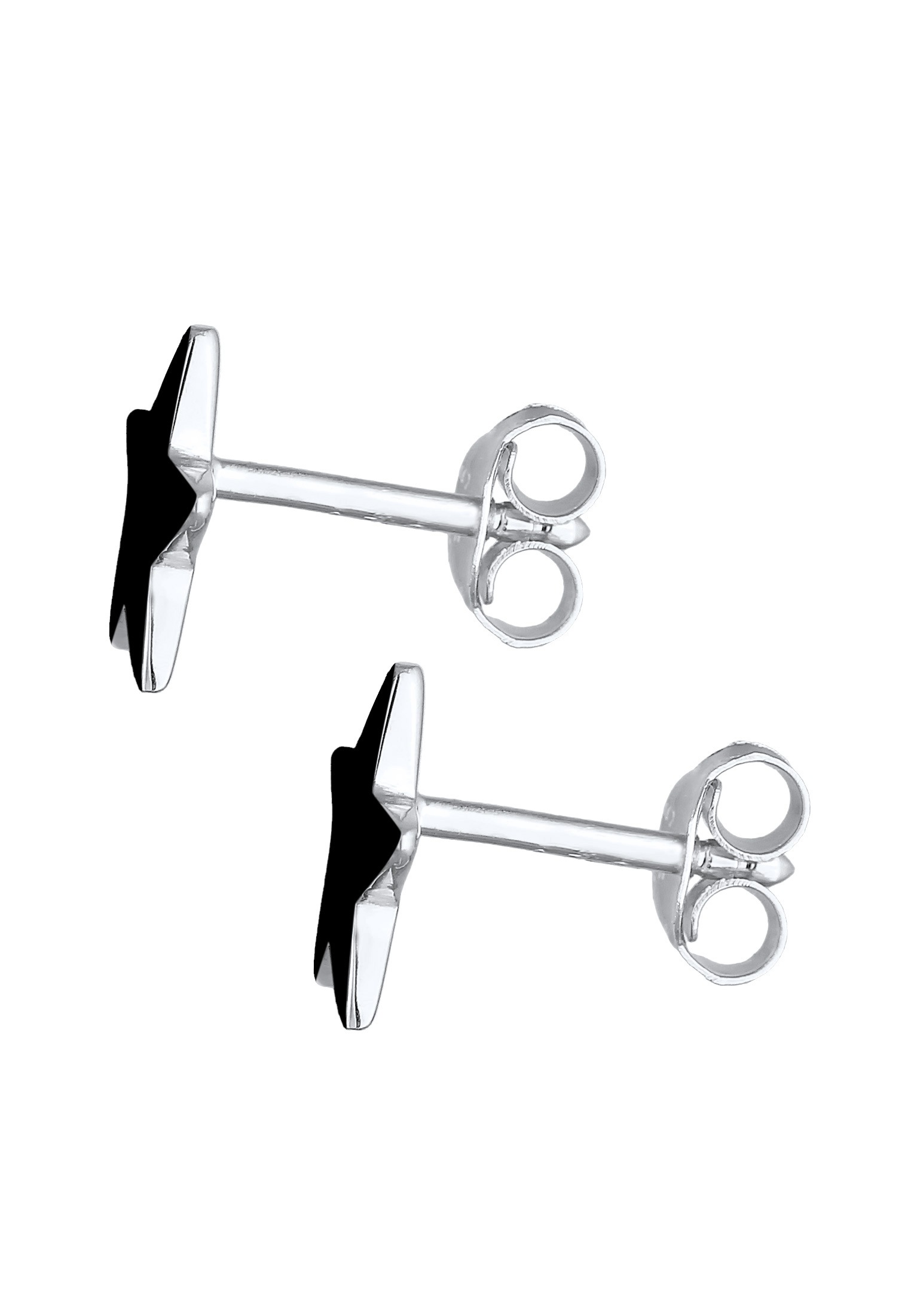 Elli Paar Ohrstecker »Ohrringe Stern Astro Trend Filigran Basic 925 Silber«