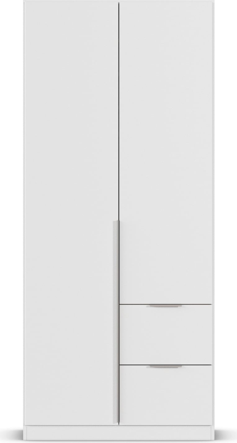 rauch Drehtürenschrank »Kleiderschrank Schrank Garderobe AGORDO mit Dekor- oder Hochglanzfront«, mit Außenschubkästen, in 6 Breiten und 2 Höhen MADE IN GERMANY