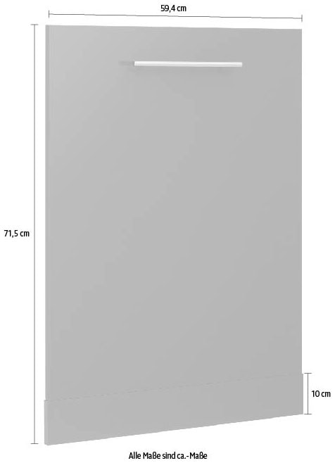 wiho Küchen Frontblende »Cali«, 60 cm breit, für vollintegrierbaren Geschirrspüler
