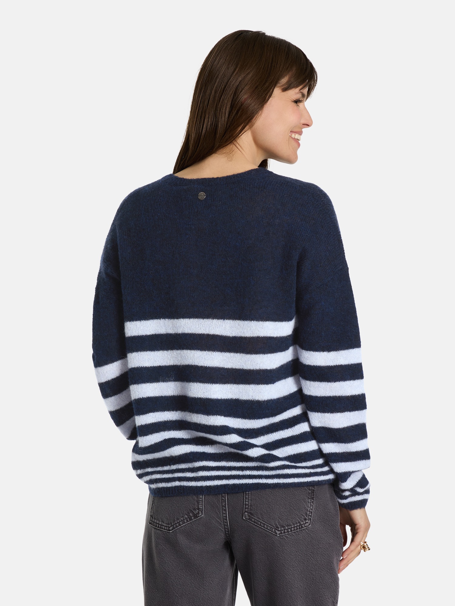 Lieblingsstück Strickpullover "Baberina", V-Neck mit Alpaka-Wolle günstig online kaufen