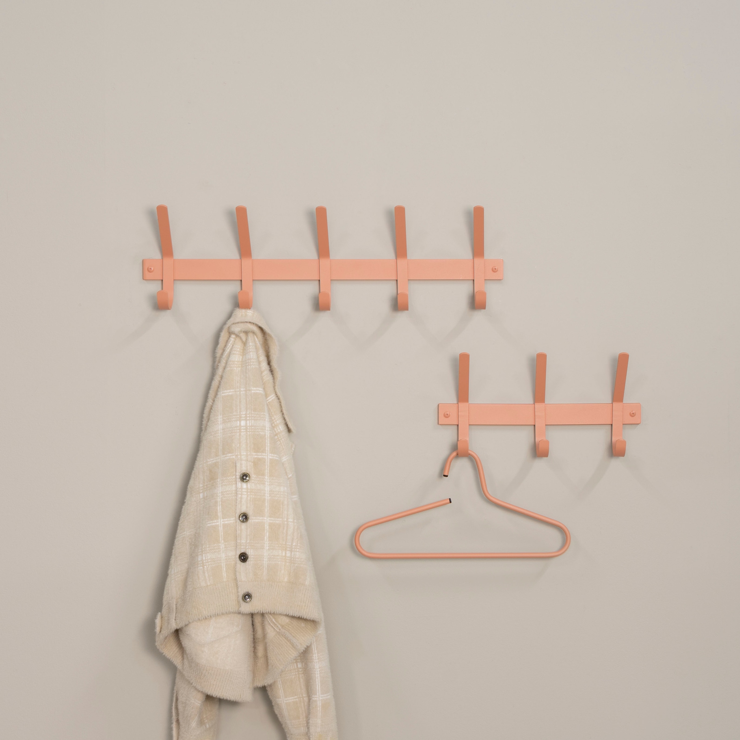 Spinder Design Garderobenhaken Metall, Breite 70 cm