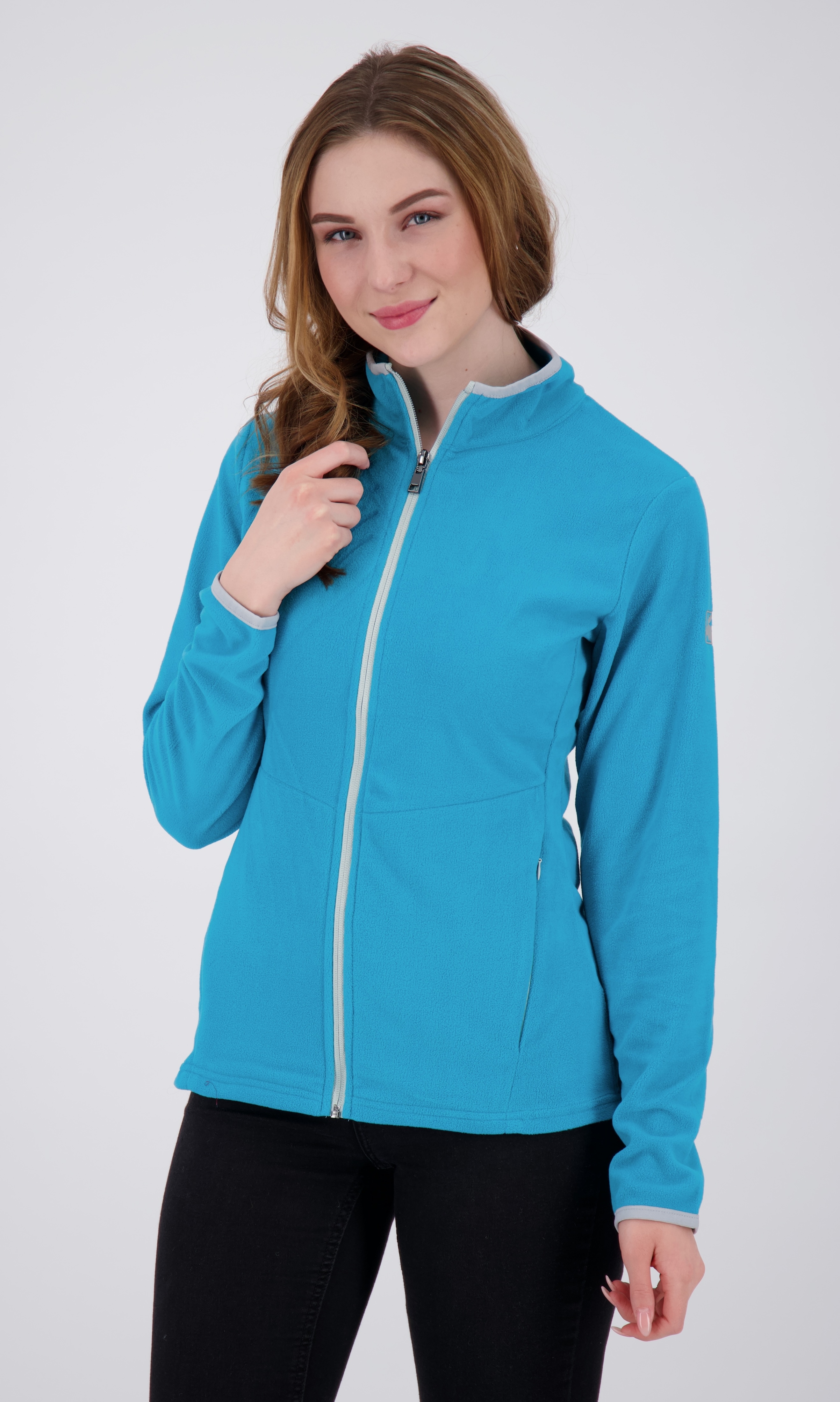 DEPROC Active "DECORAH II WOMEN" weiche Fleecejacke in traditioneller Optik
