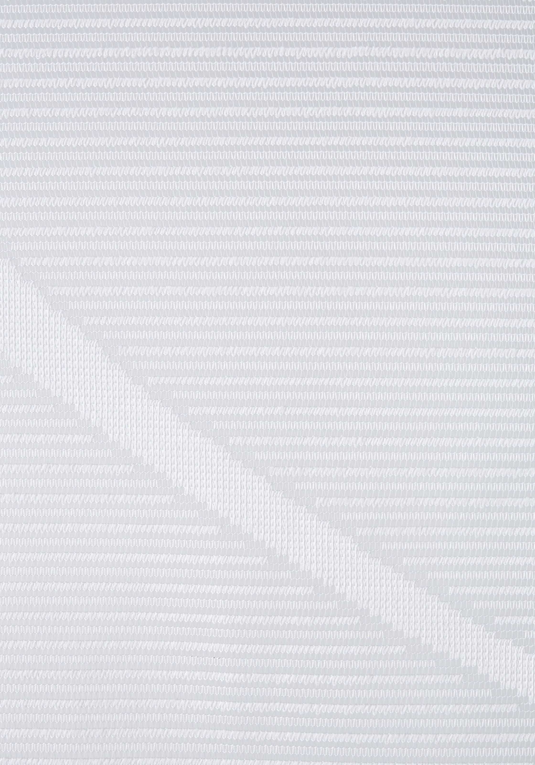 my home Raffrollo »Cellino«, mit Klettband, Transparent, klassisch gewirkte Netzoptik, Polyester, Wellen