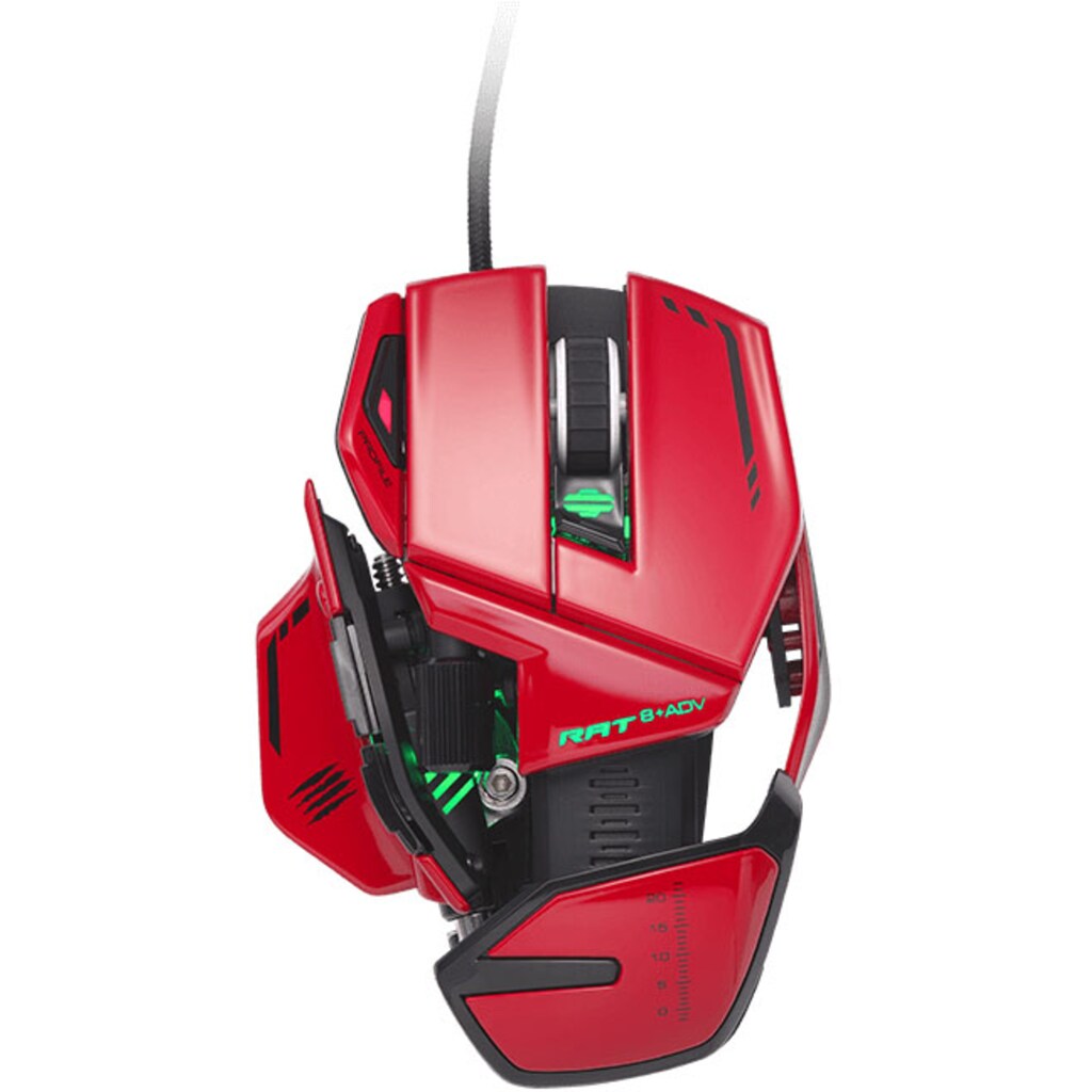 Mad Catz Gaming-Maus »R.A.T. 8+ ADV«, USB