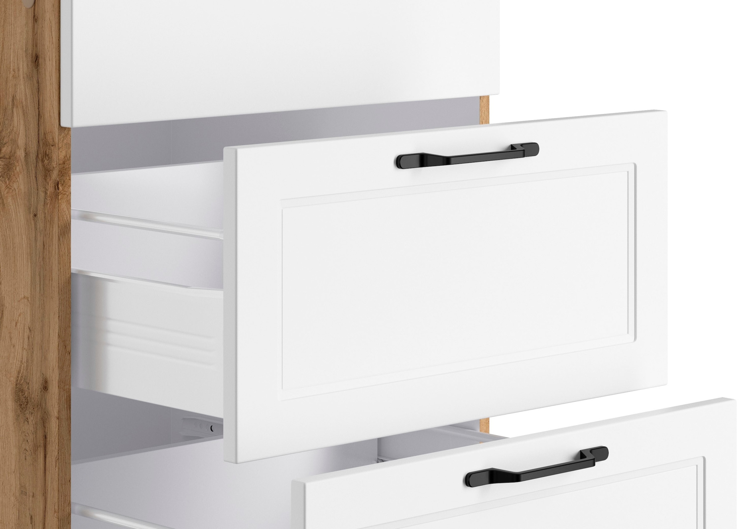 KOCHSTATION Winkelküche »KS-Lana«, Stellbreite 240/420 cm, wahlweise mit E-Geräten