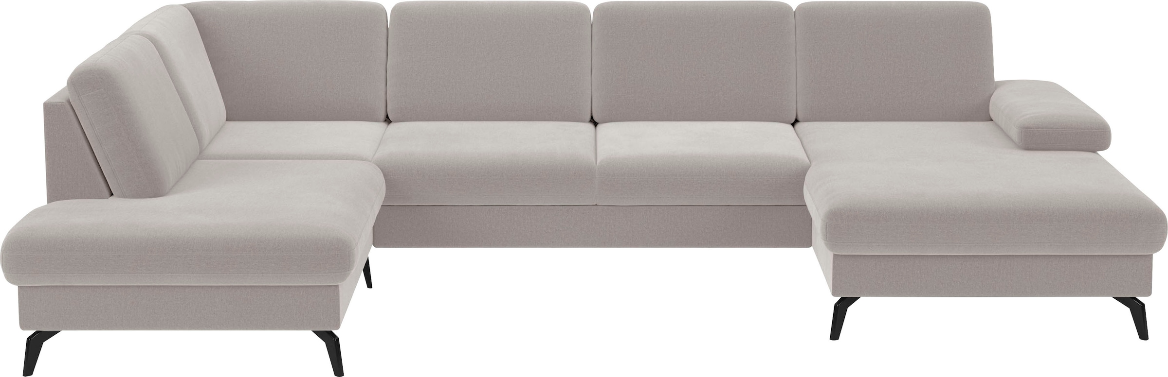 sit&more Wohnlandschaft "Morris Jubi" wahlweise mit Armteilverstellung, Schlaffunktion & Bettkasten