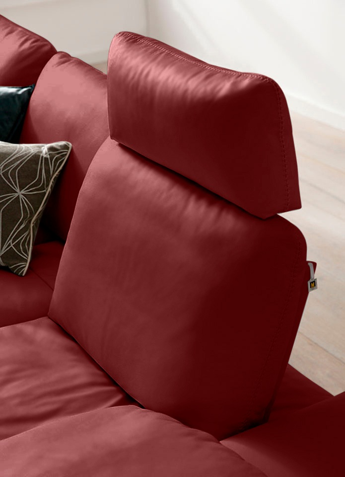 W.SCHILLIG Ecksofa »valentinoo, Designsofa, elegant und bequem, L-Form«, (Set), mit Sitztiefenverstellung, Breite 318 cm