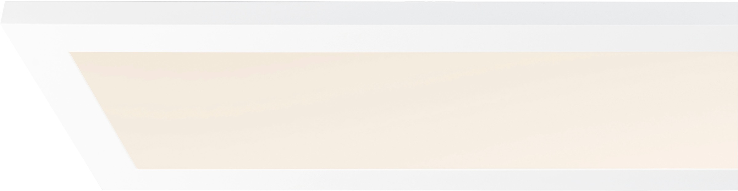 GLOBO LIGHTING Deckenleuchte »ROSI« LED-Modul 1 Stk. Deckenleuchte Aluminium/Weiß, Opal, dimmbar, LED 40W