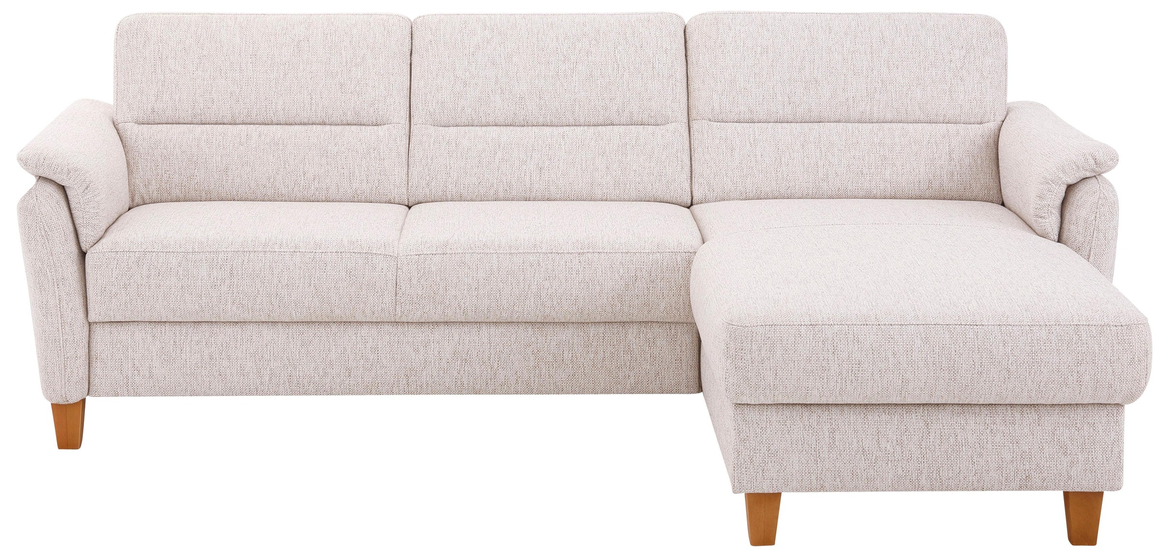 Home affaire Ecksofa "Palmera L-Form, B: 244 cm - OTTO. Verlässliche Qualität." optional Schlaffunktion & Bettkasten, Federkern